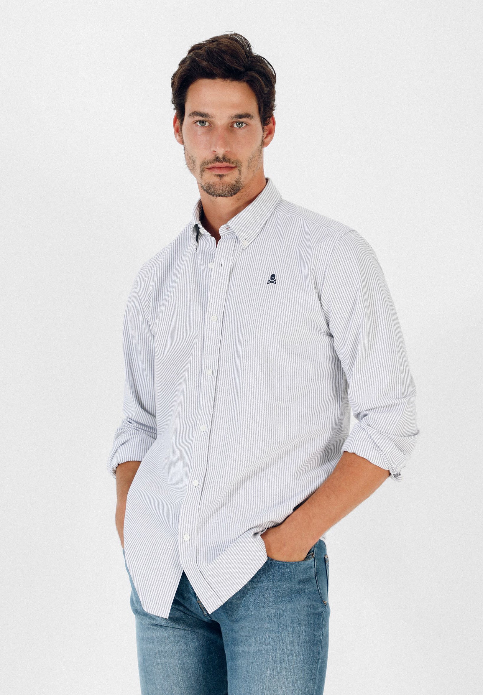 CAMISA OXFORD RAYAS