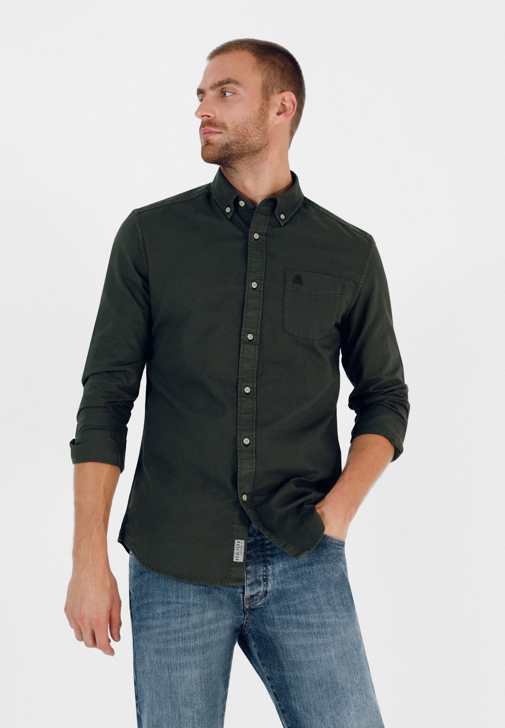 CAMISA CUELLO BOTONES