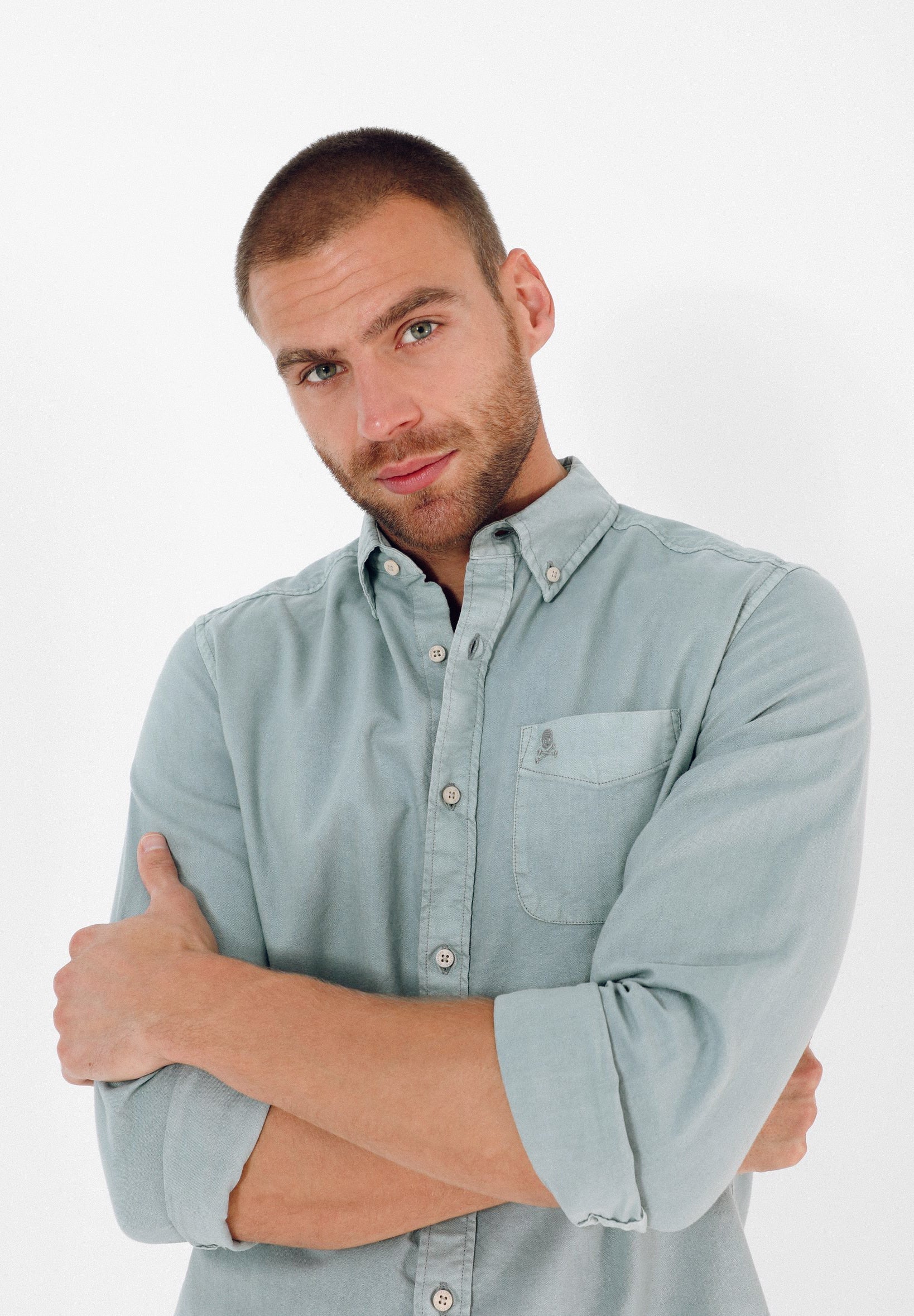 CAMISA CUELLO BOTONES