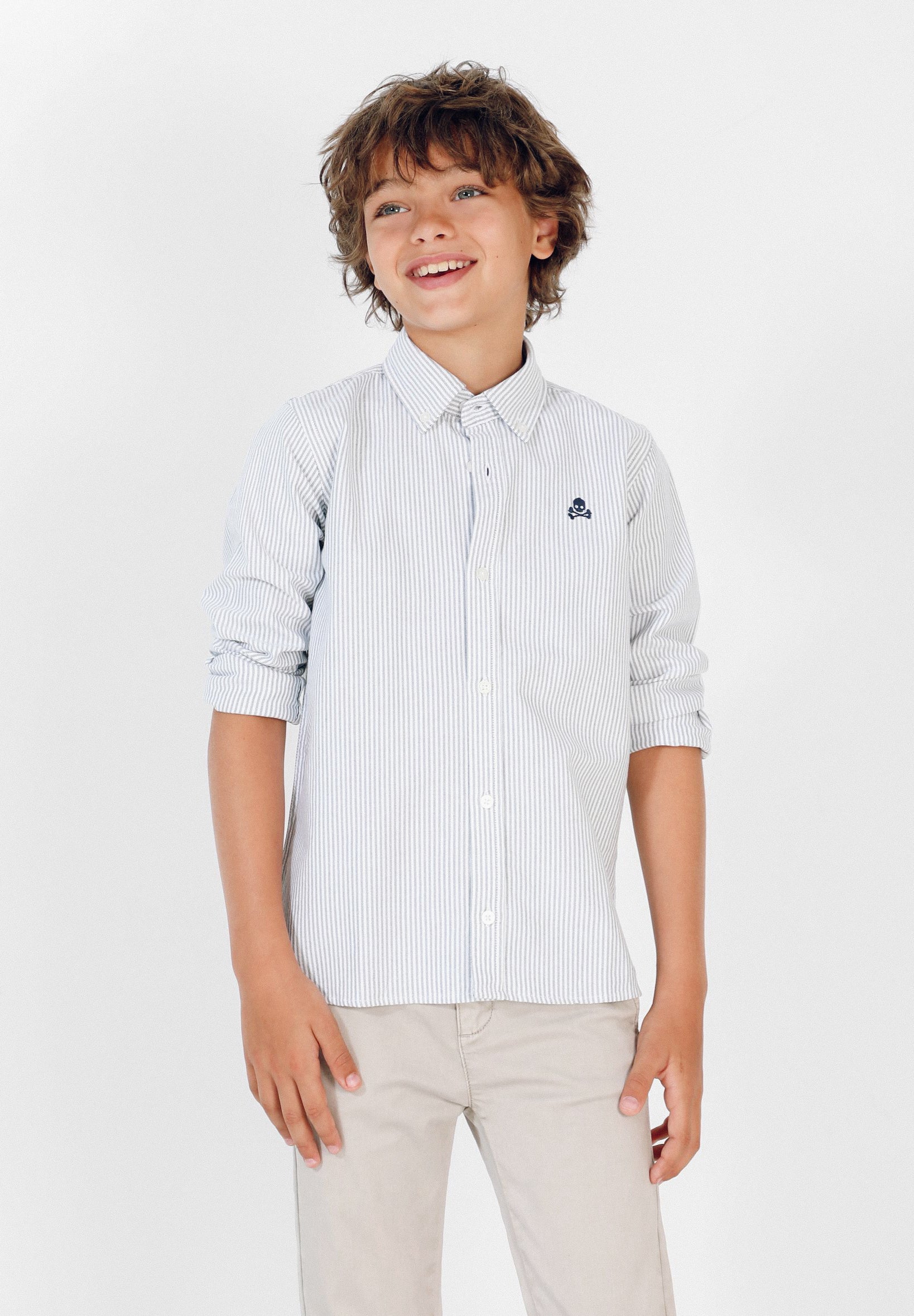 CAMISA RAYAS OXFORD