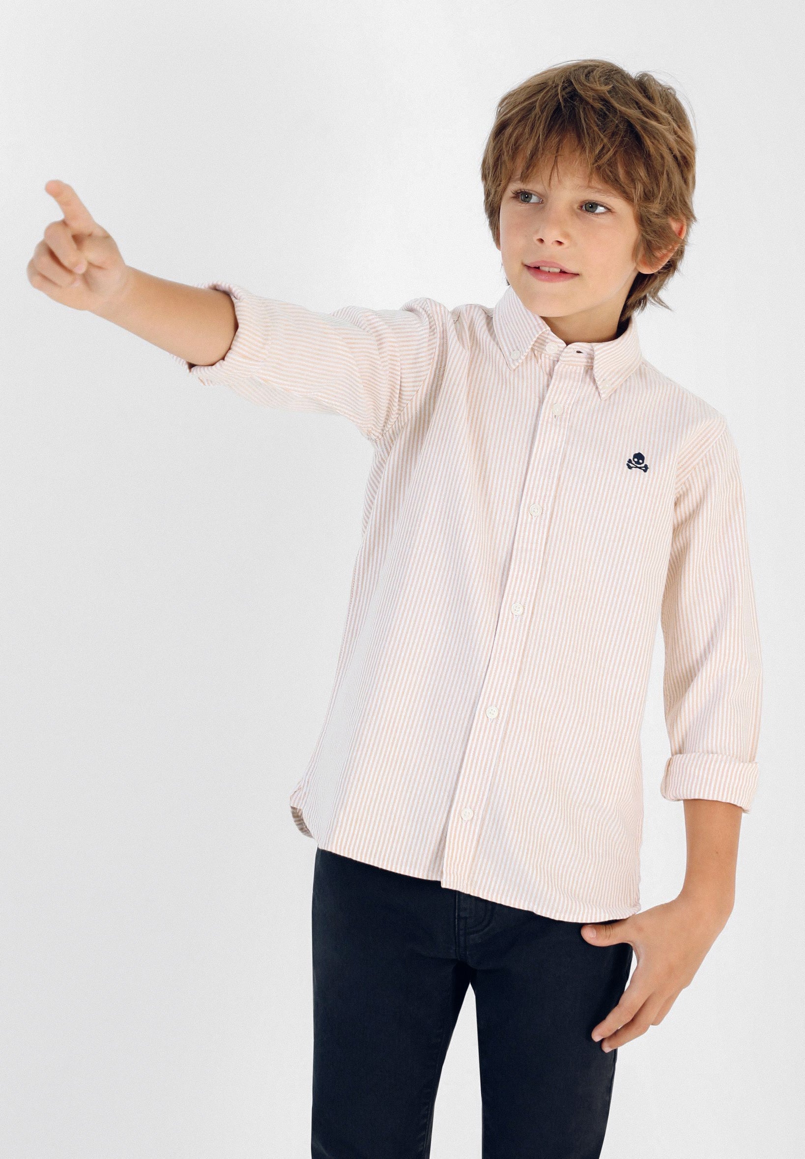 CAMISA RAYAS OXFORD