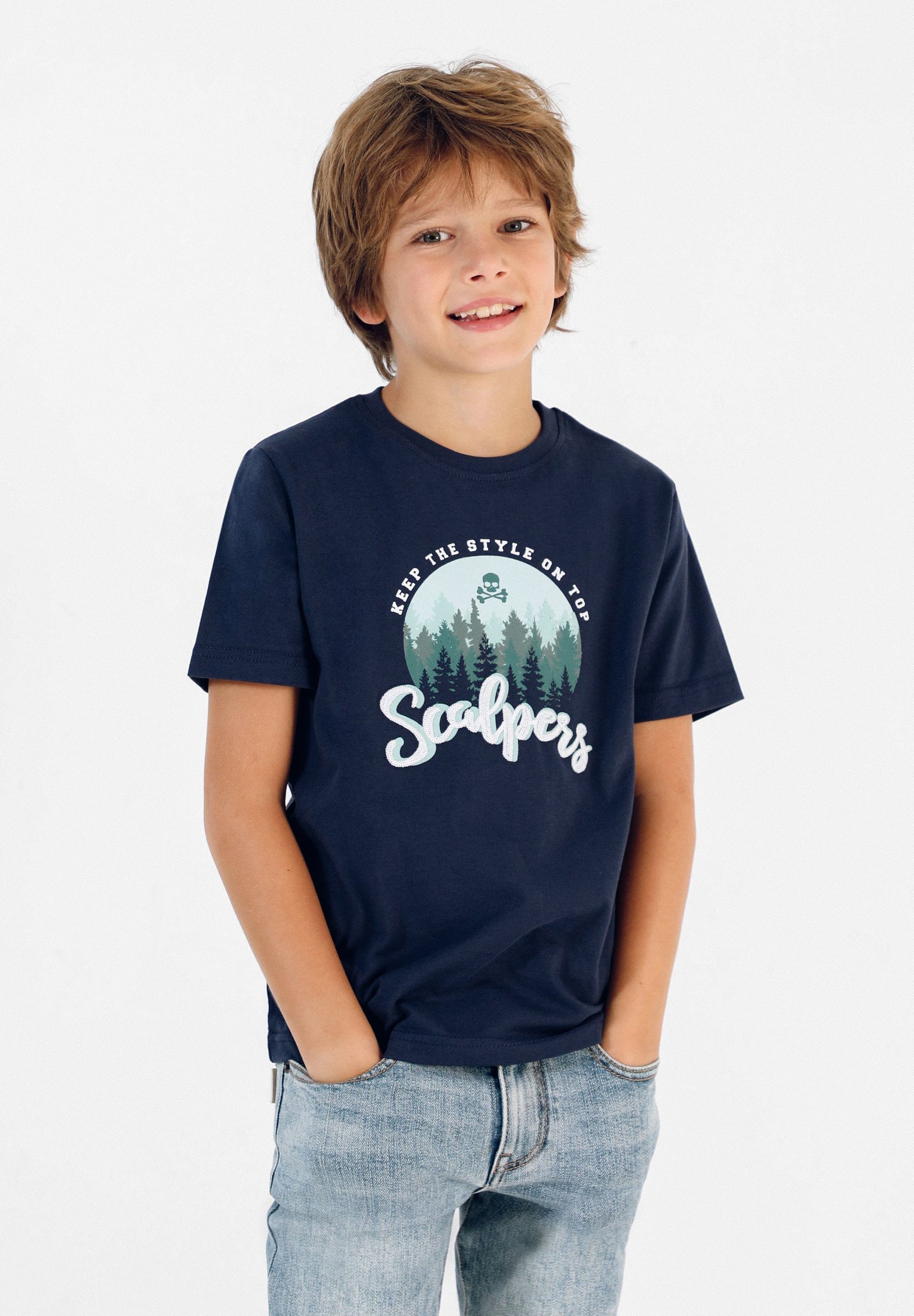 CAMISETA PRINT LOGO FRONTAL