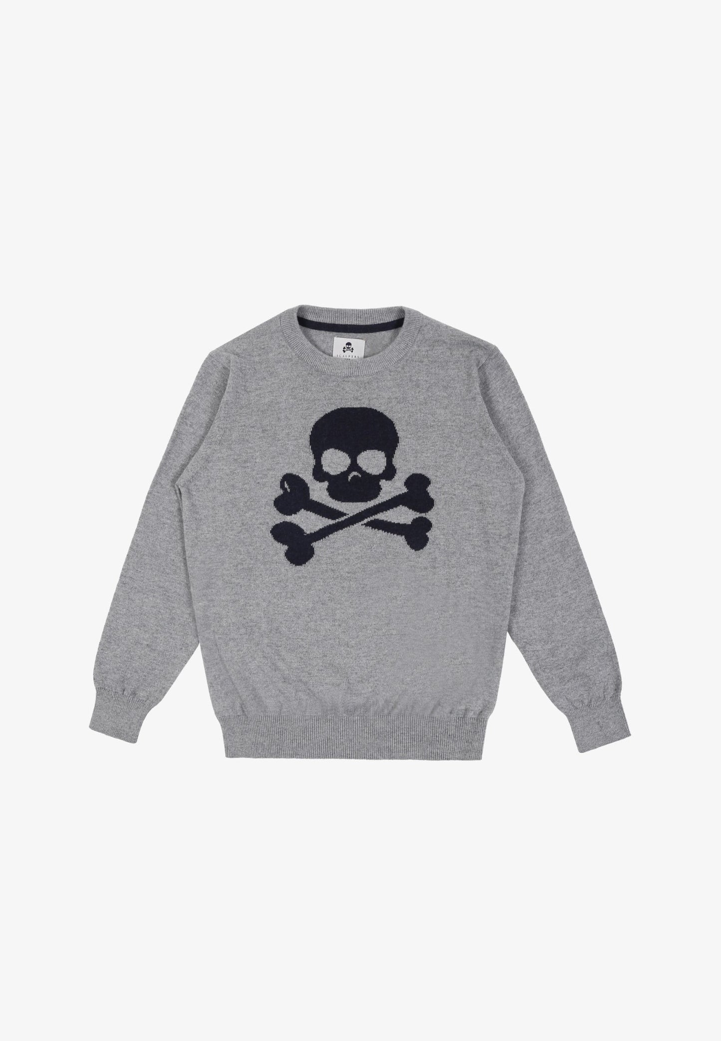 JERSEY CALAVERA INTARSIA
