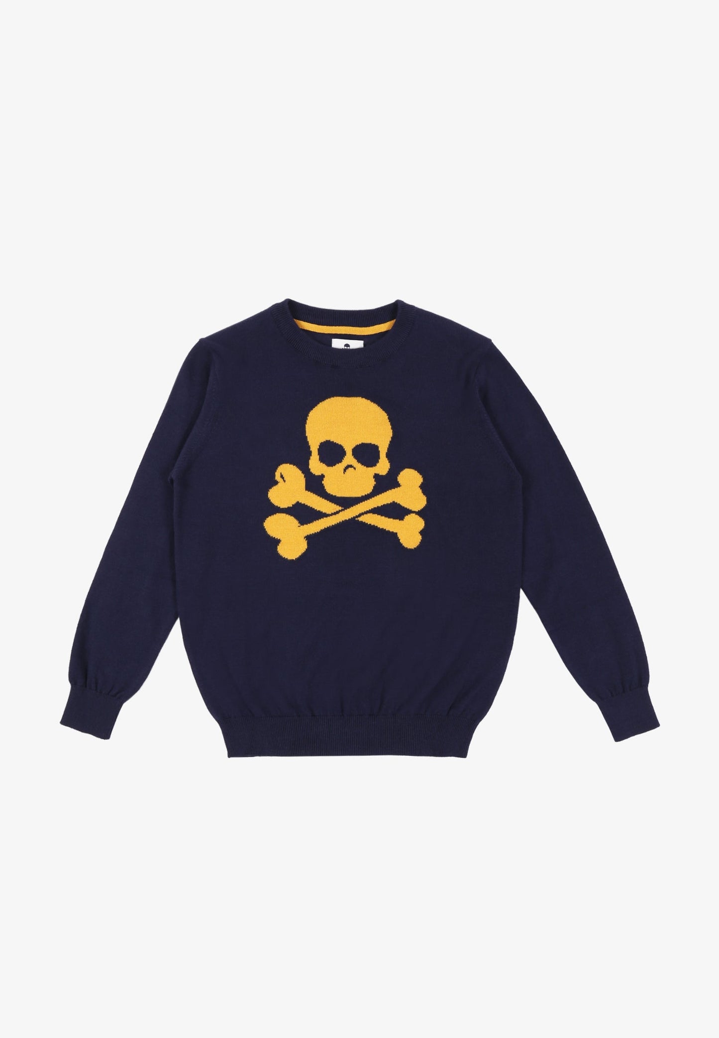 JERSEY CALAVERA INTARSIA