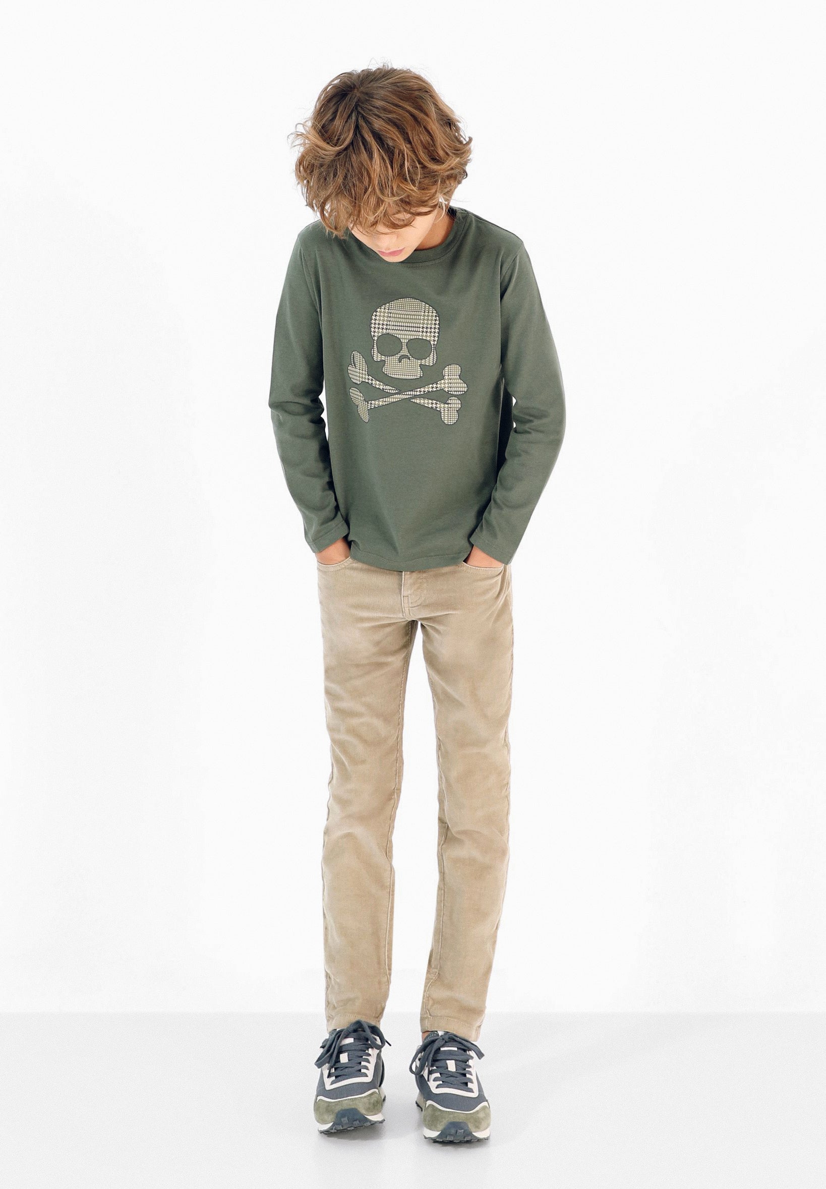 PANTALÓN PANA CINCO BOLSILLOS