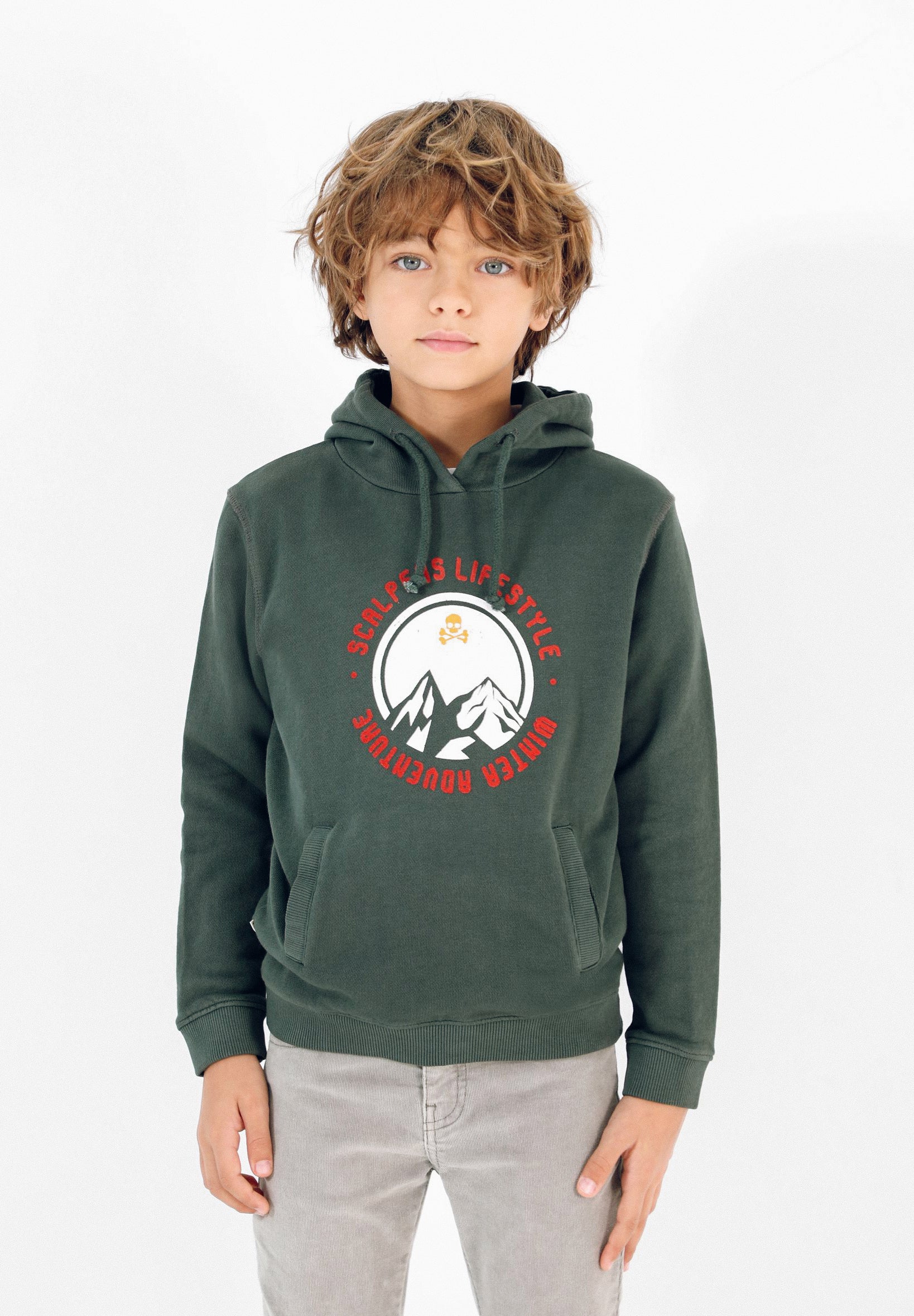 SUDADERA CAPUCHA PRINT