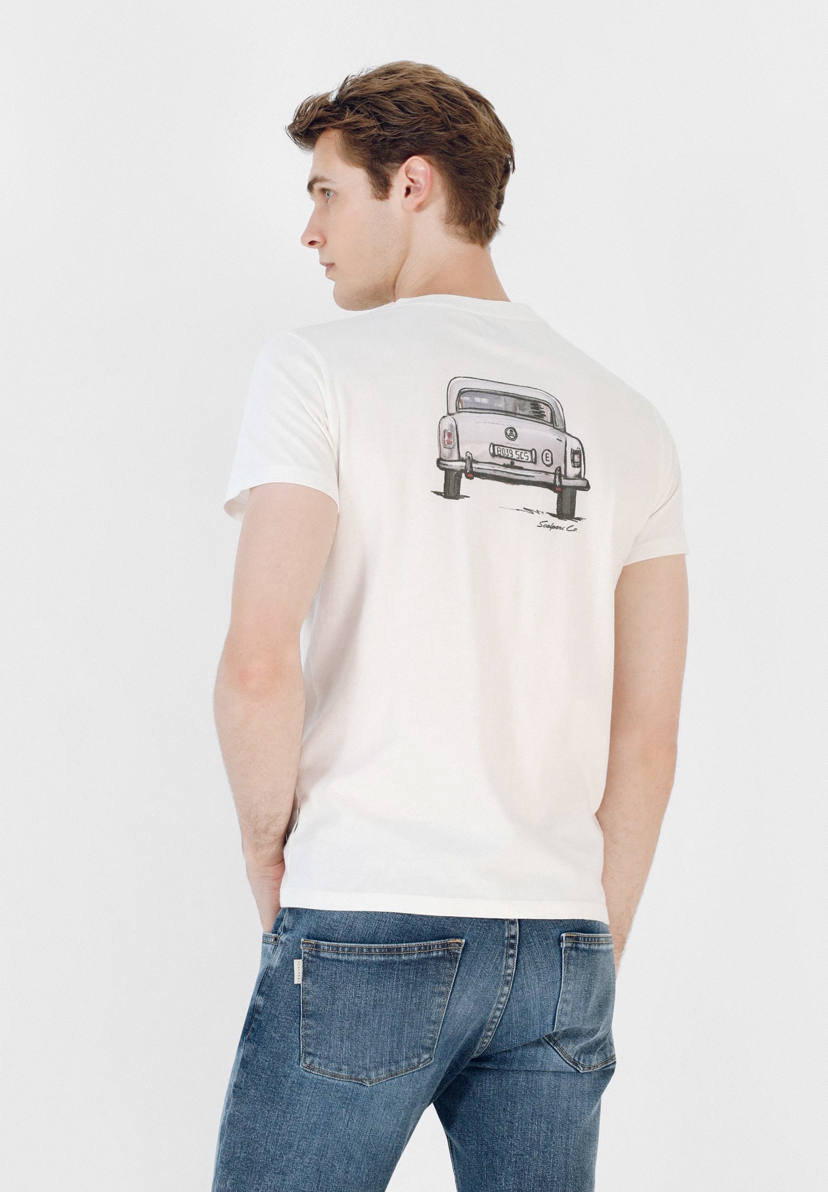 CAMISETA PRINT DIBUJO ESPALDA