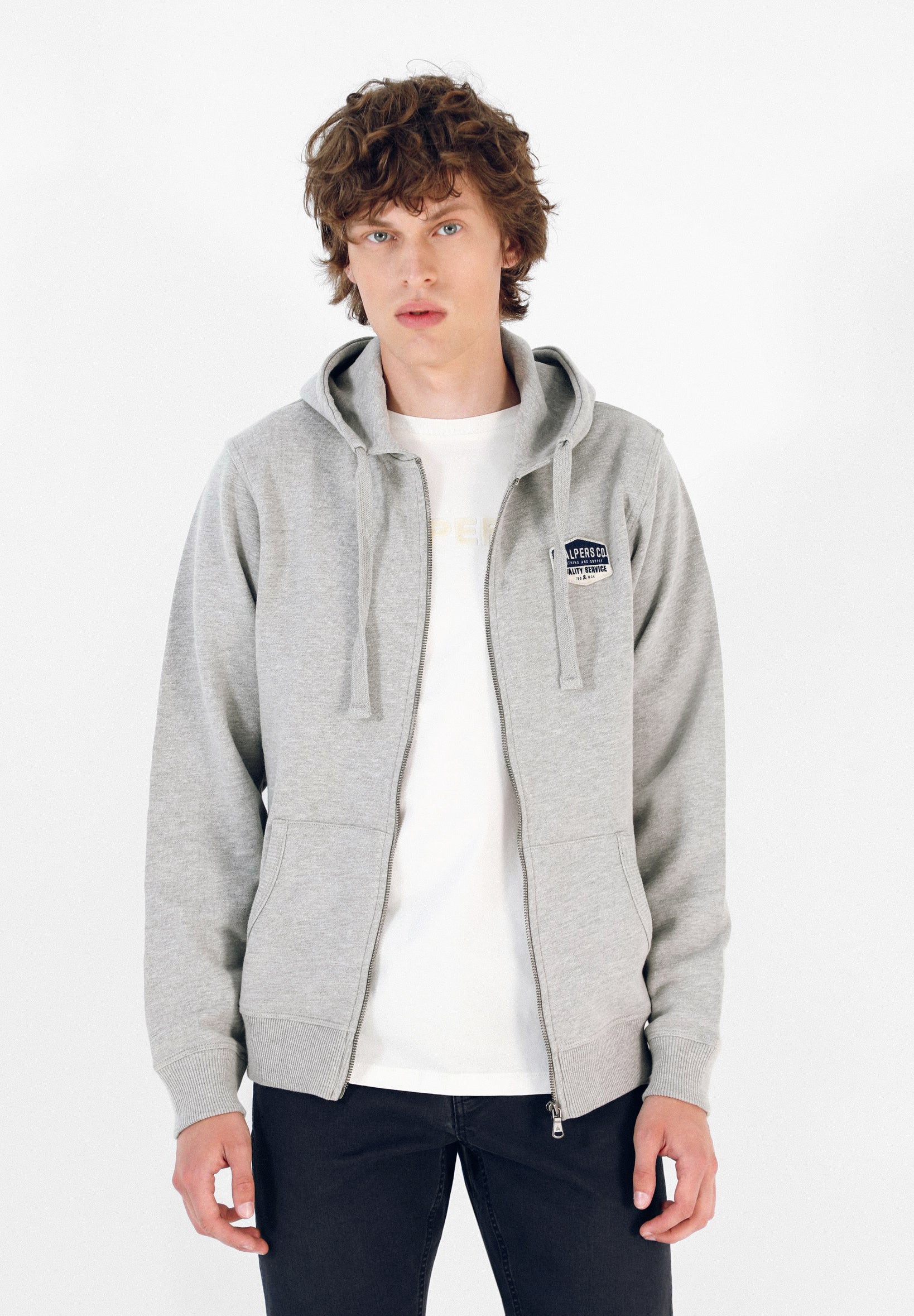 SUDADERA CAPUCHA CREMALLERA