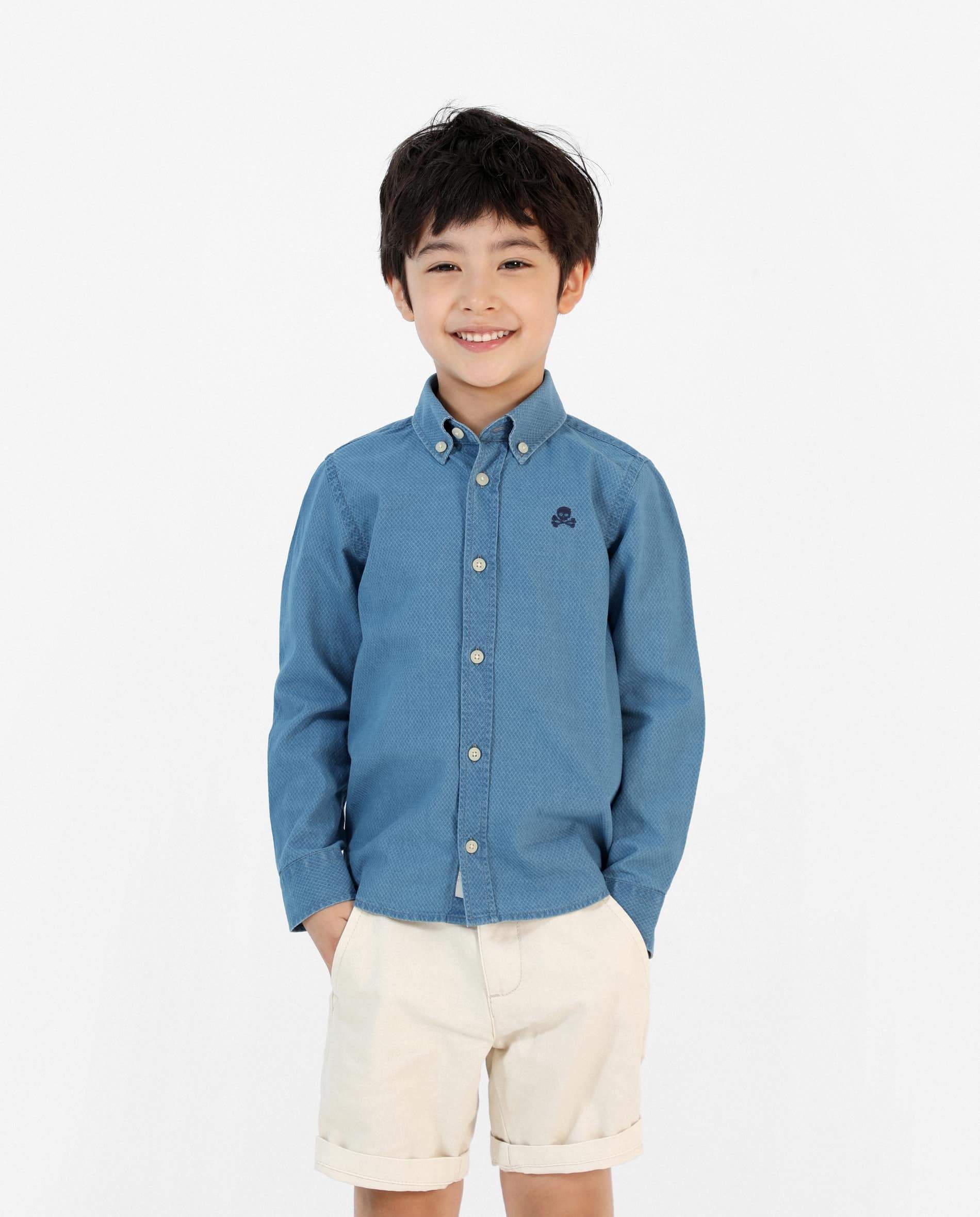 CAMISA ESTRUCTURA DENIM