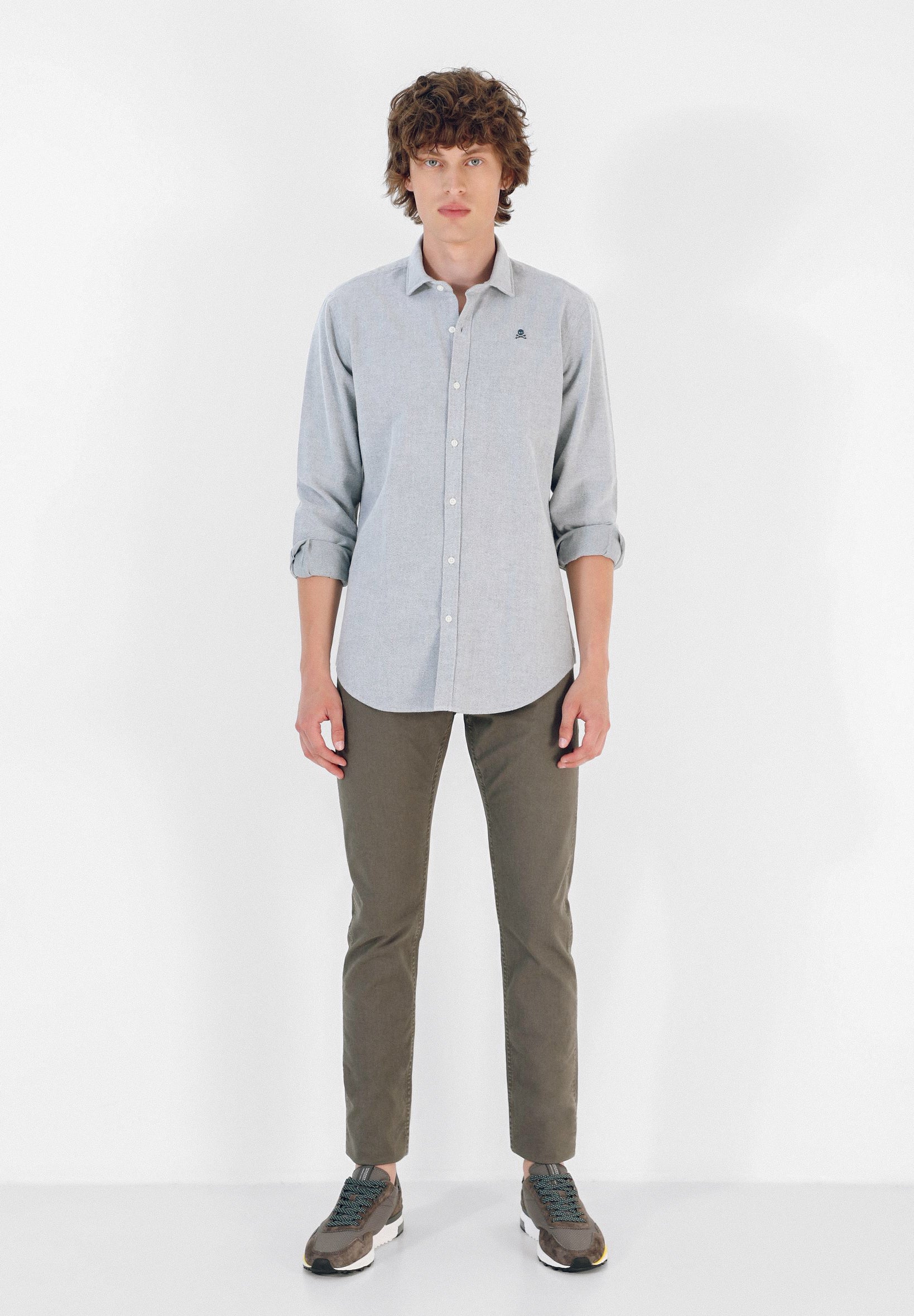 CAMISA OXFORD SLIM FIT