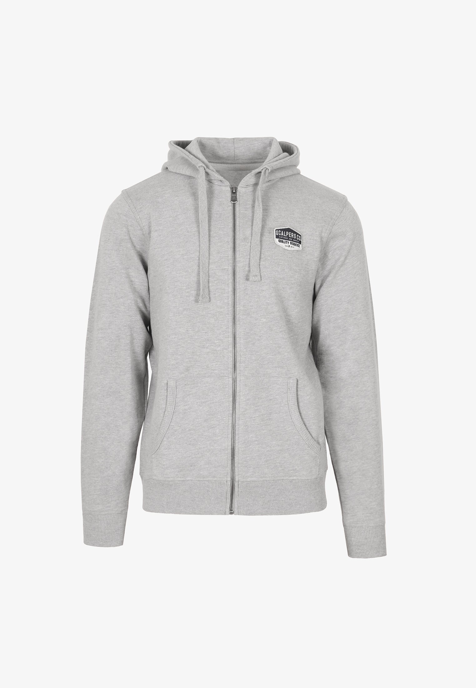 SUDADERA CAPUCHA CREMALLERA