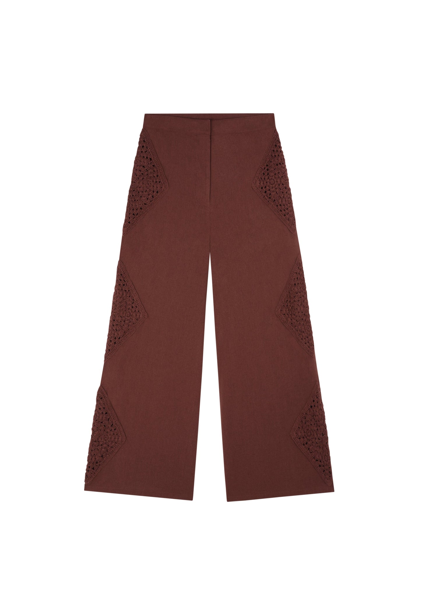 PANTALÓN CULOTTE DETALLE CROCHET