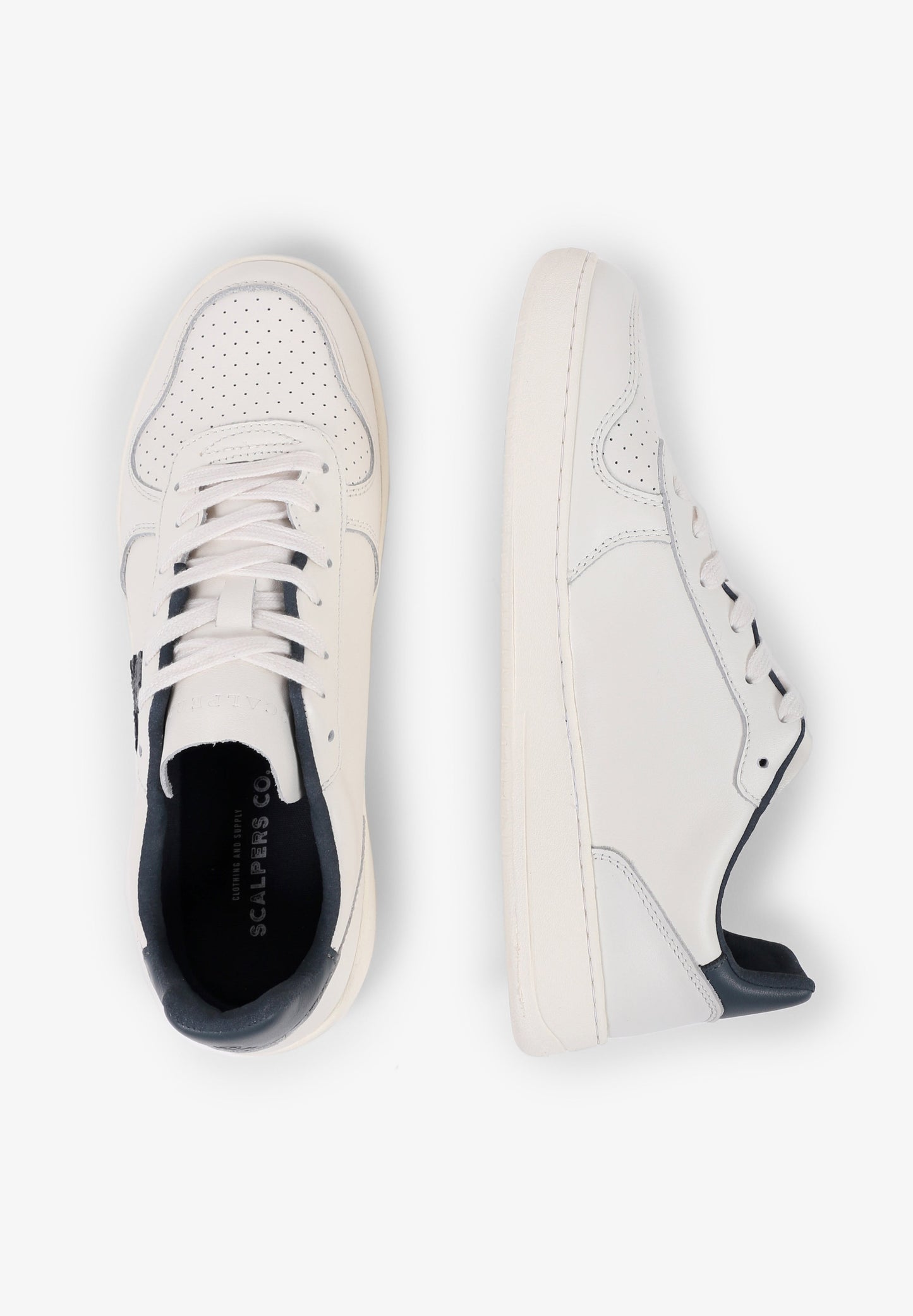 SNEAKERS PIEL DETALLES CONTRASTE