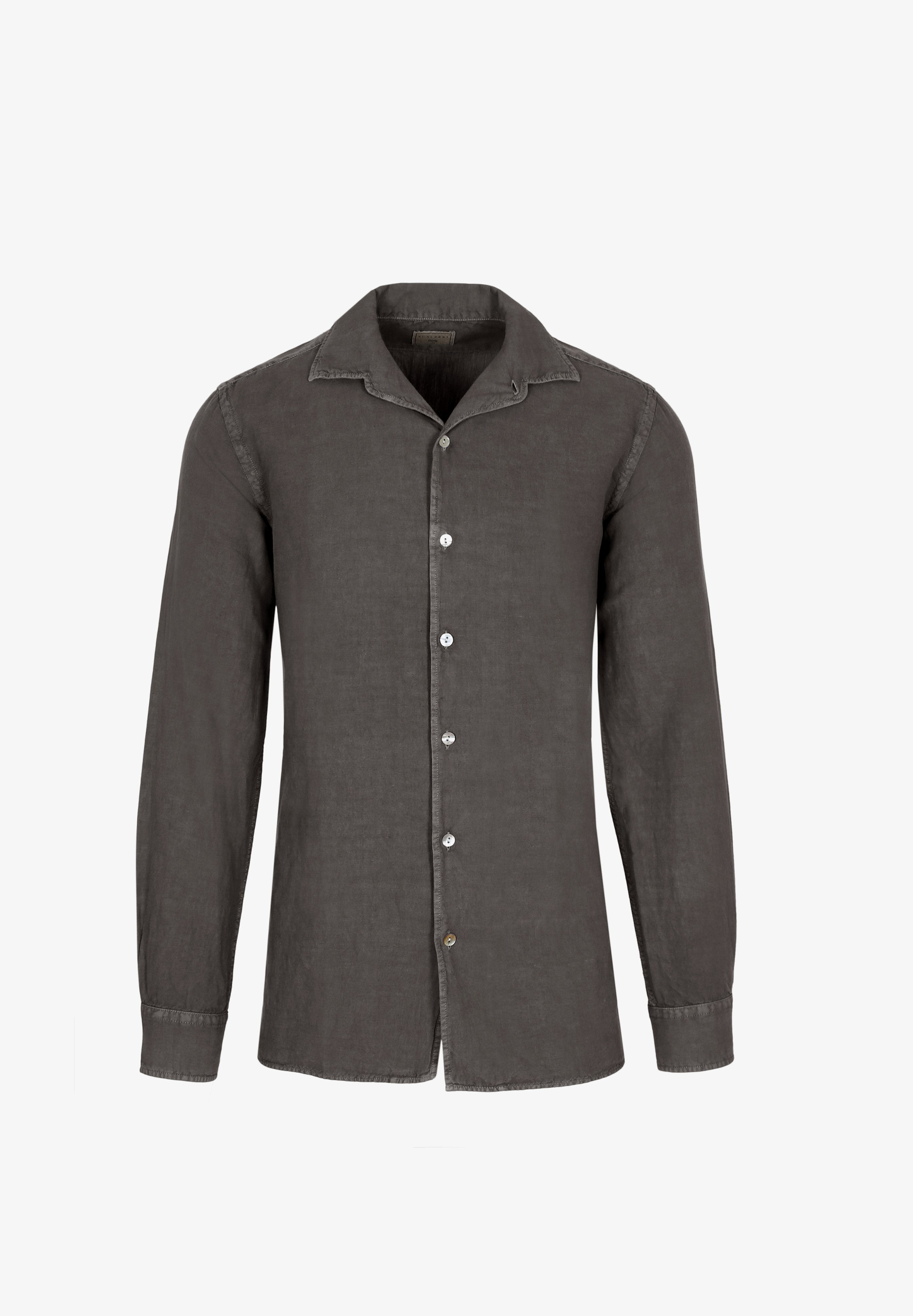 CAMISA LINO CUELLO PIJAMERO