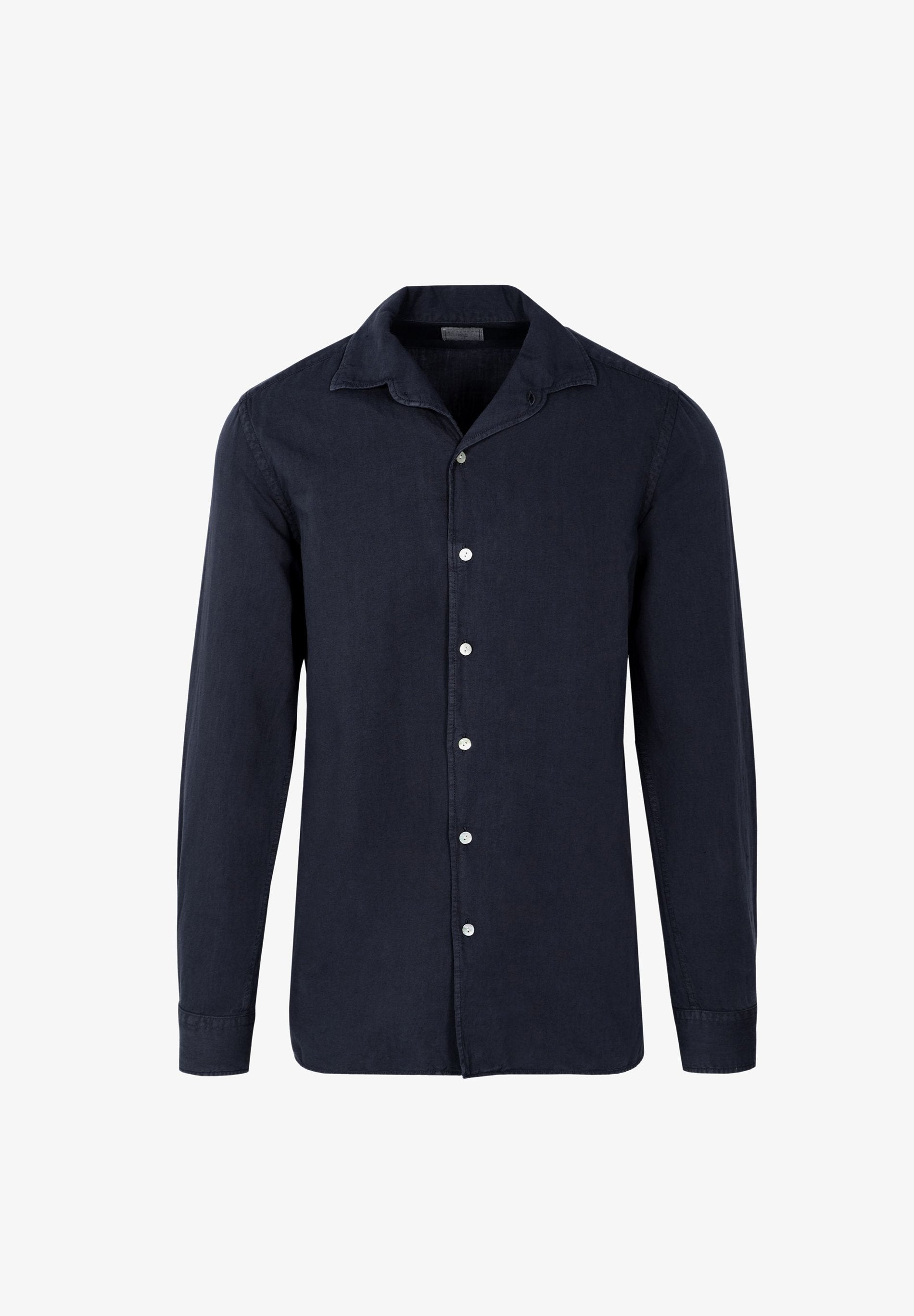 CAMISA LINO CUELLO PIJAMERO