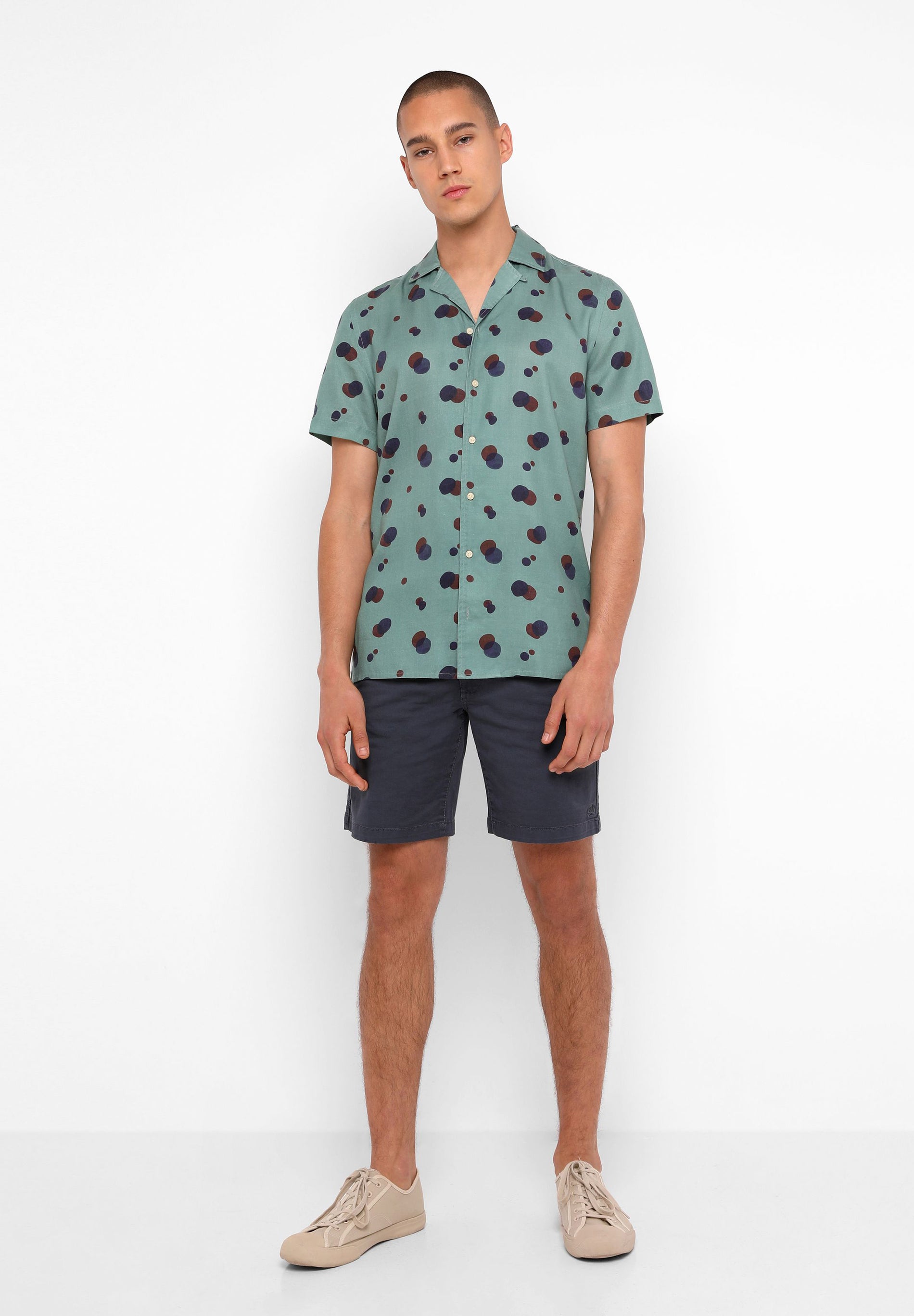 CAMISA PRINT MANGA CORTA