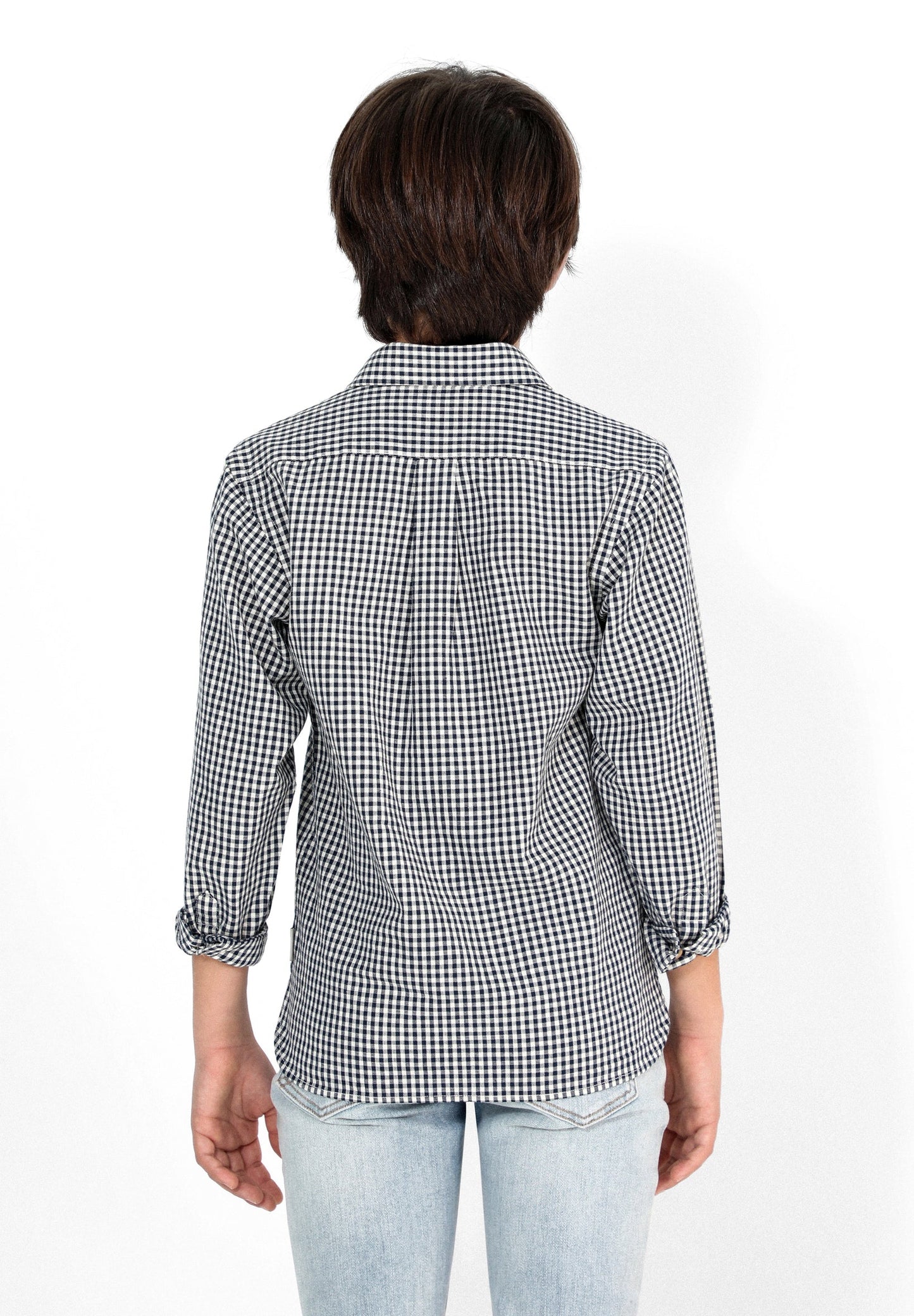 CAMISA POLERA CUADROS VICHY