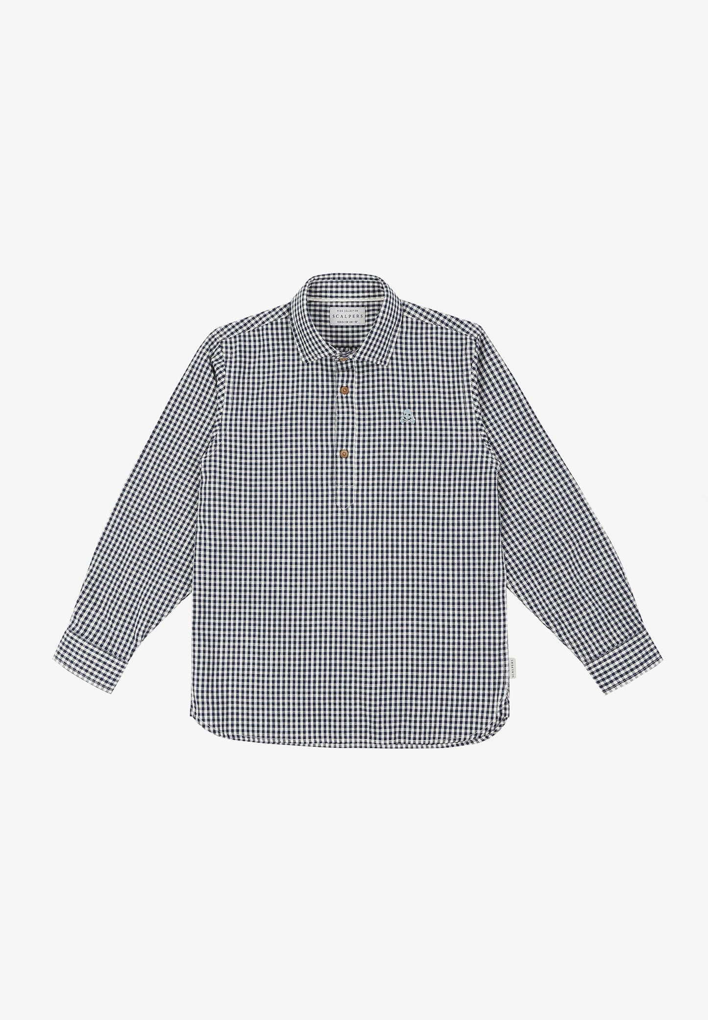 CAMISA POLERA CUADROS VICHY