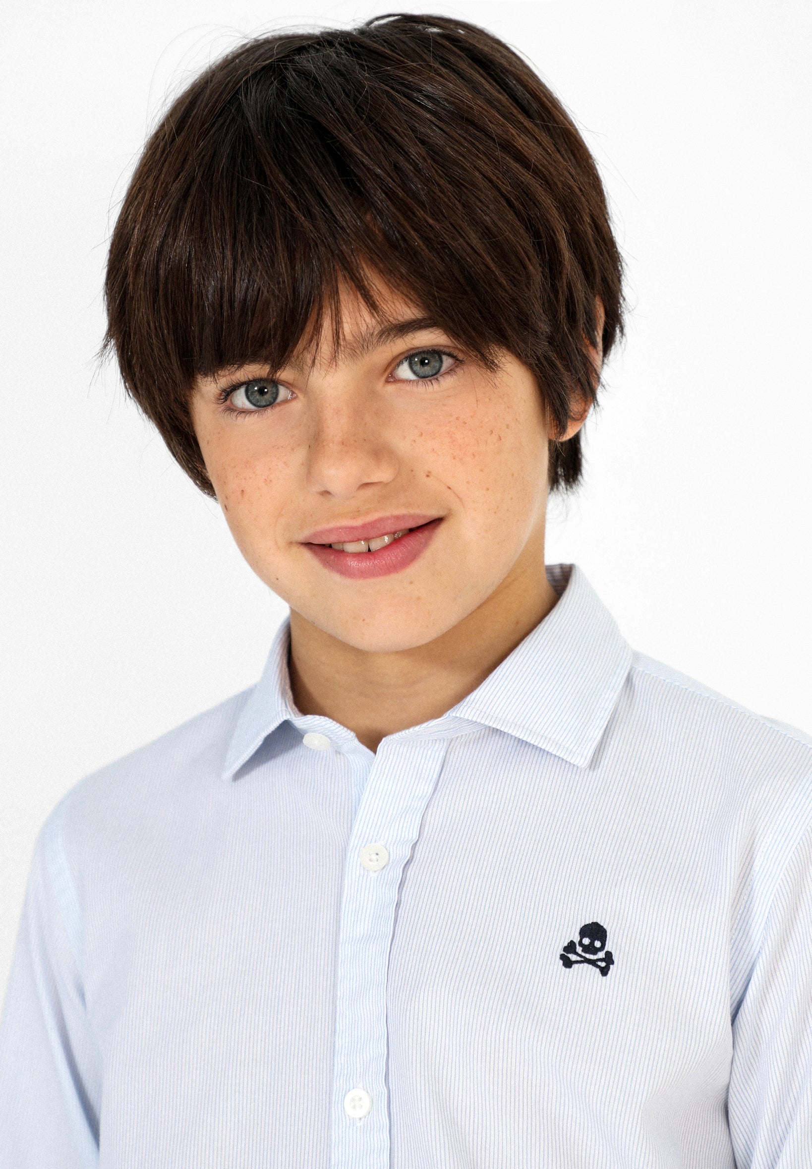 CAMISA CALAVERA CONTRASTE