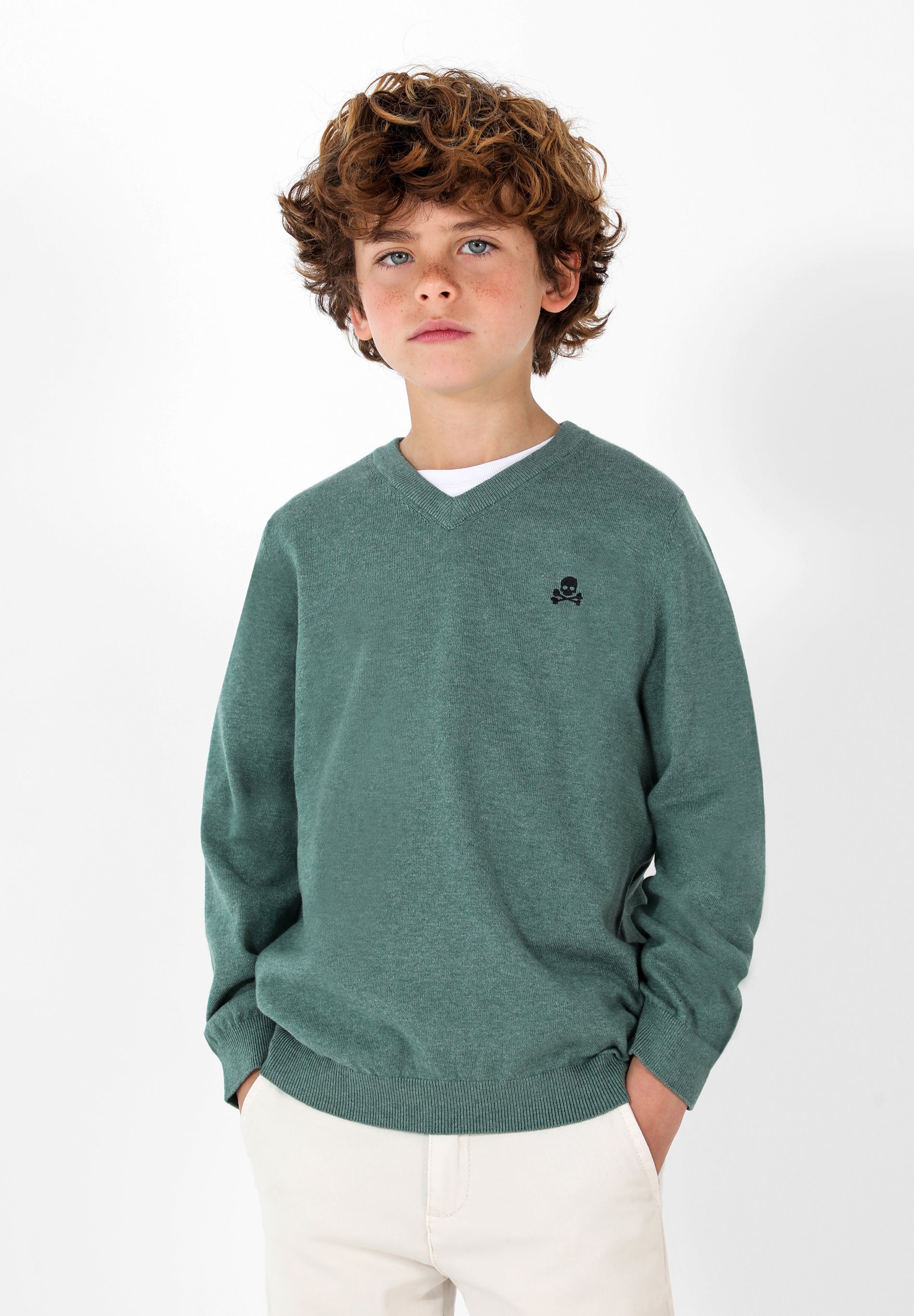 JERSEY CUELLO PICO CALAVERA