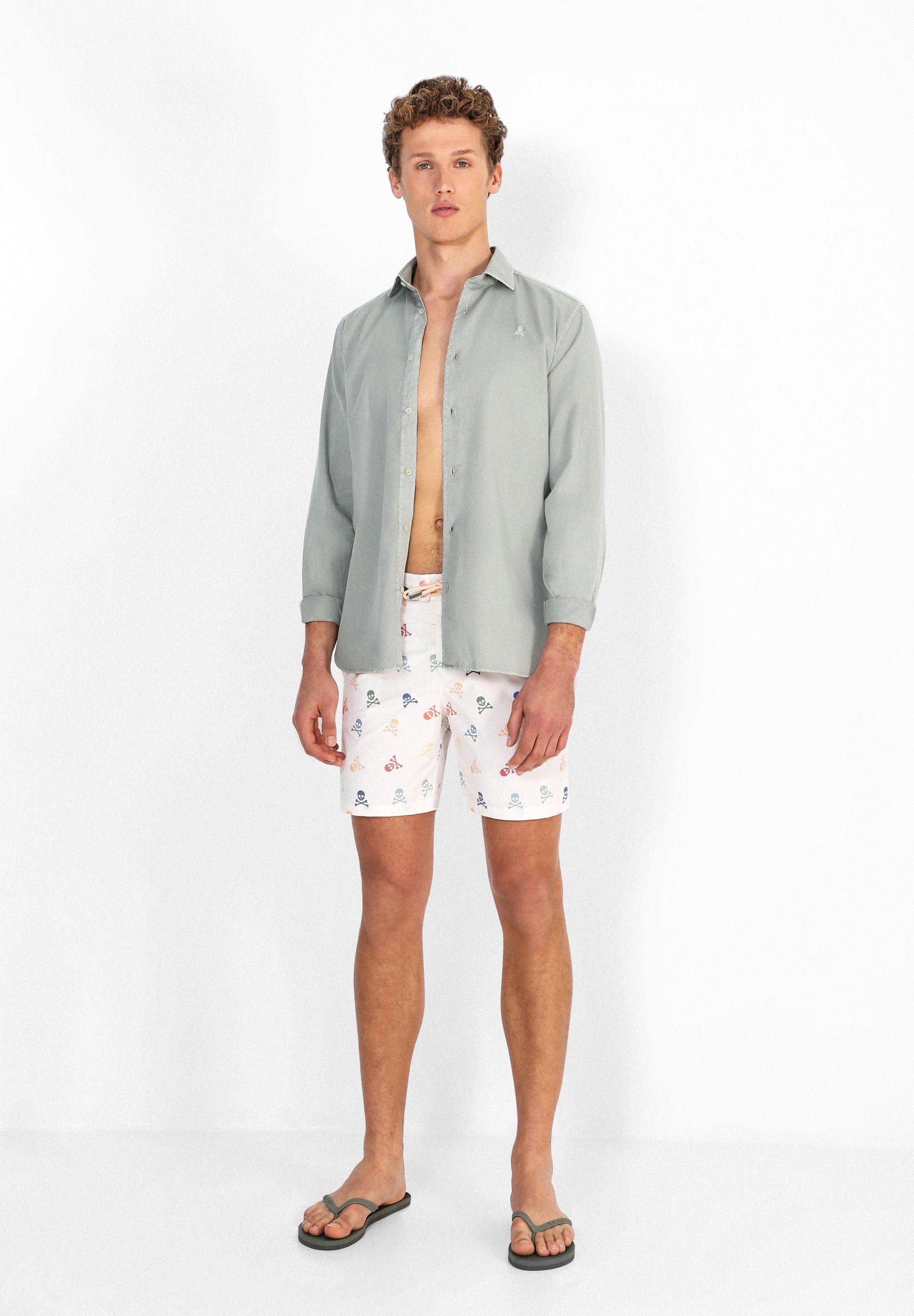 BAÑADOR CALAVERAS MULTICOLOR