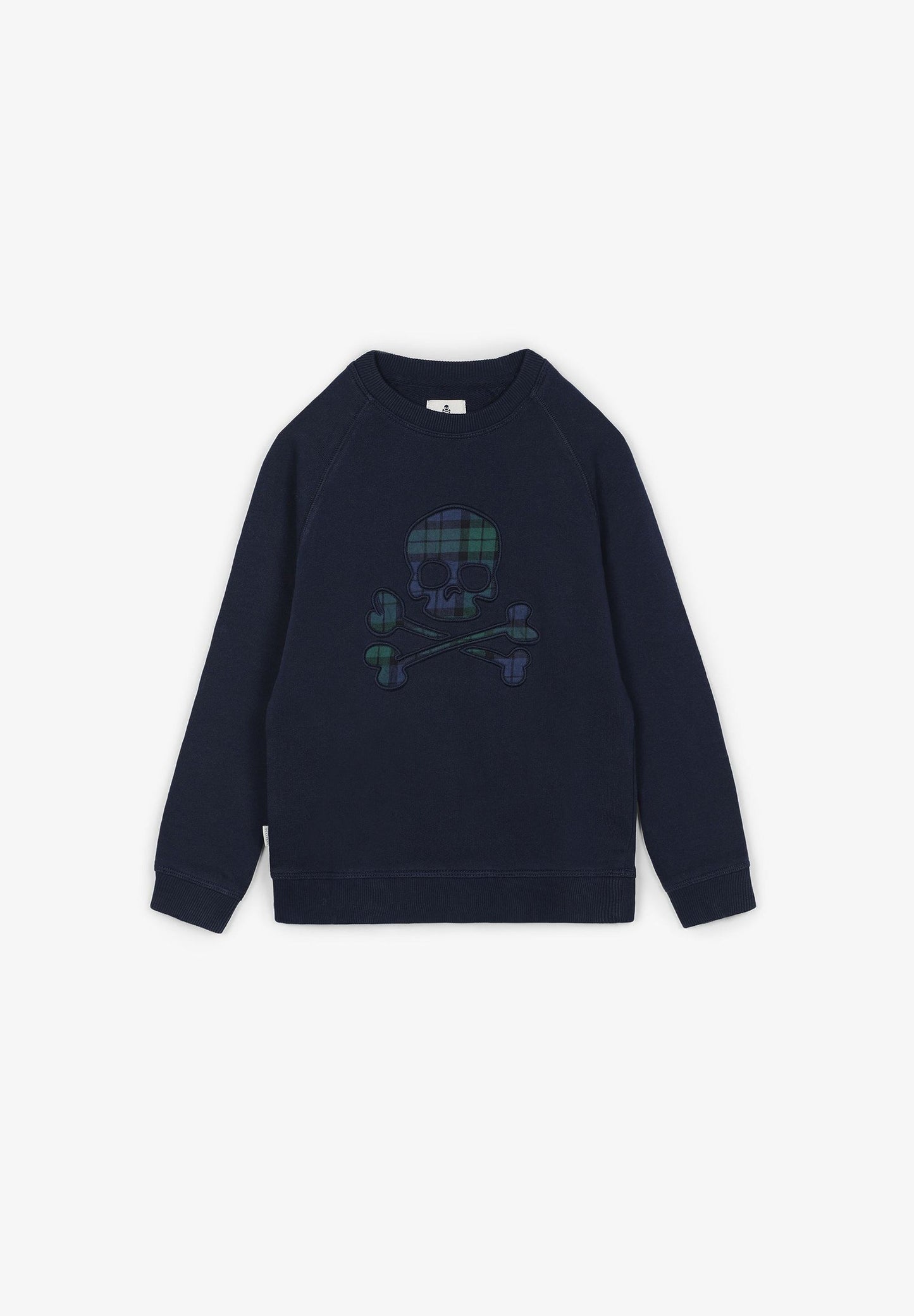 SUDADERA CALAVERA TARTÁN