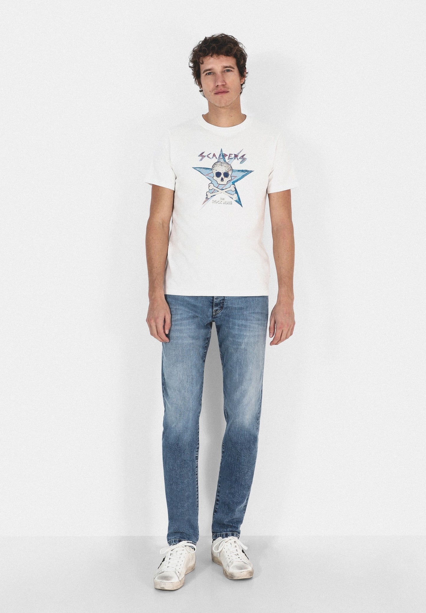 CAMISETA CALAVERA ESTRELLA