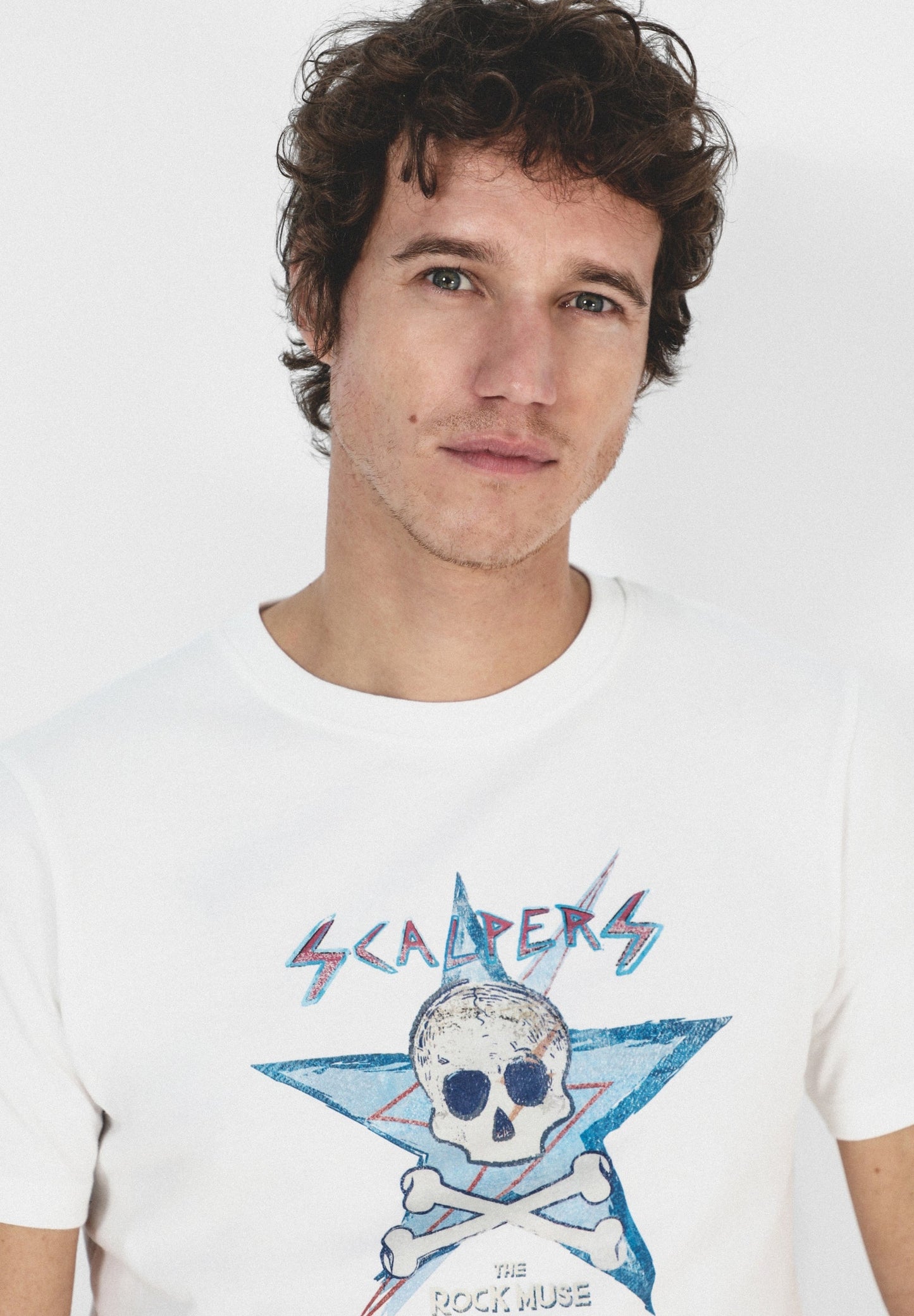 CAMISETA CALAVERA ESTRELLA