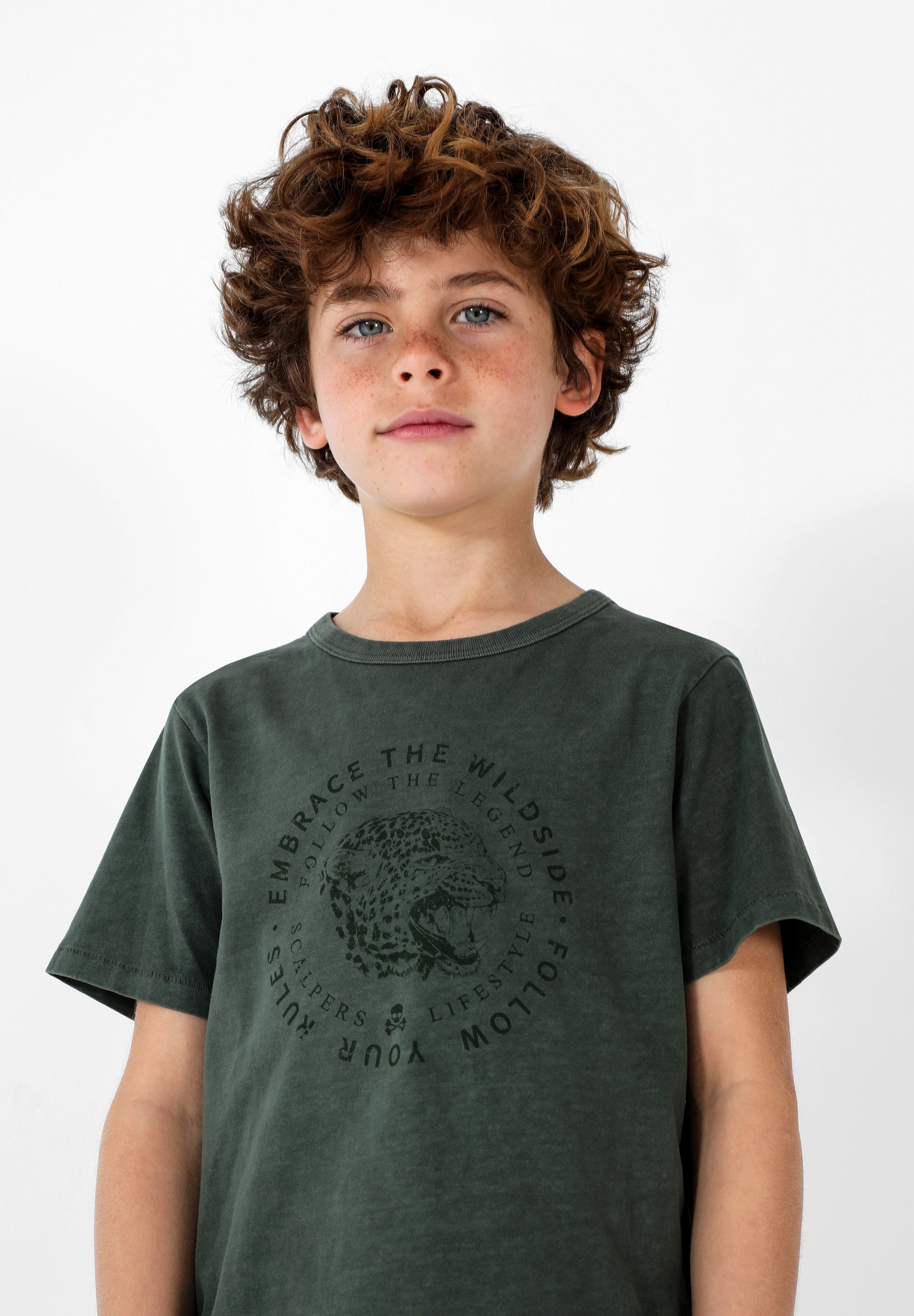 CAMISETA LAVADA PRINT REDONDO