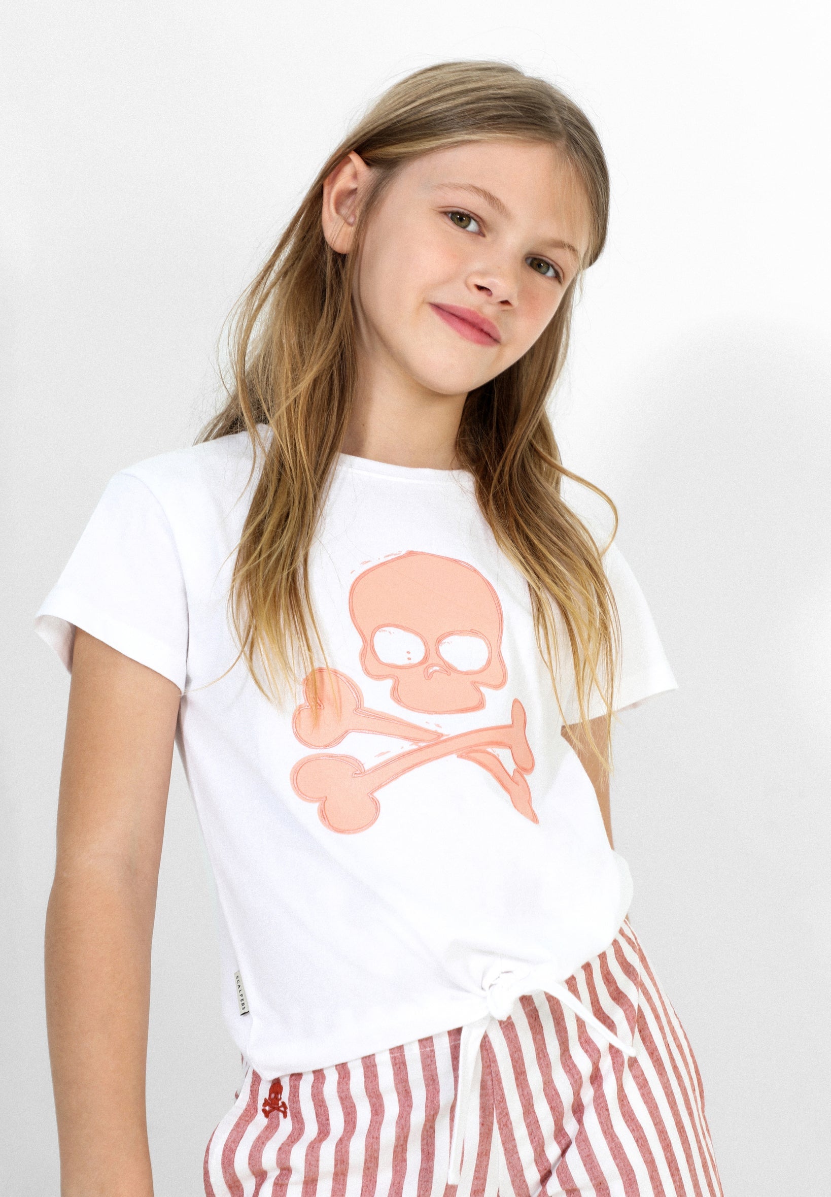 CAMISETA CALAVERA NUDO