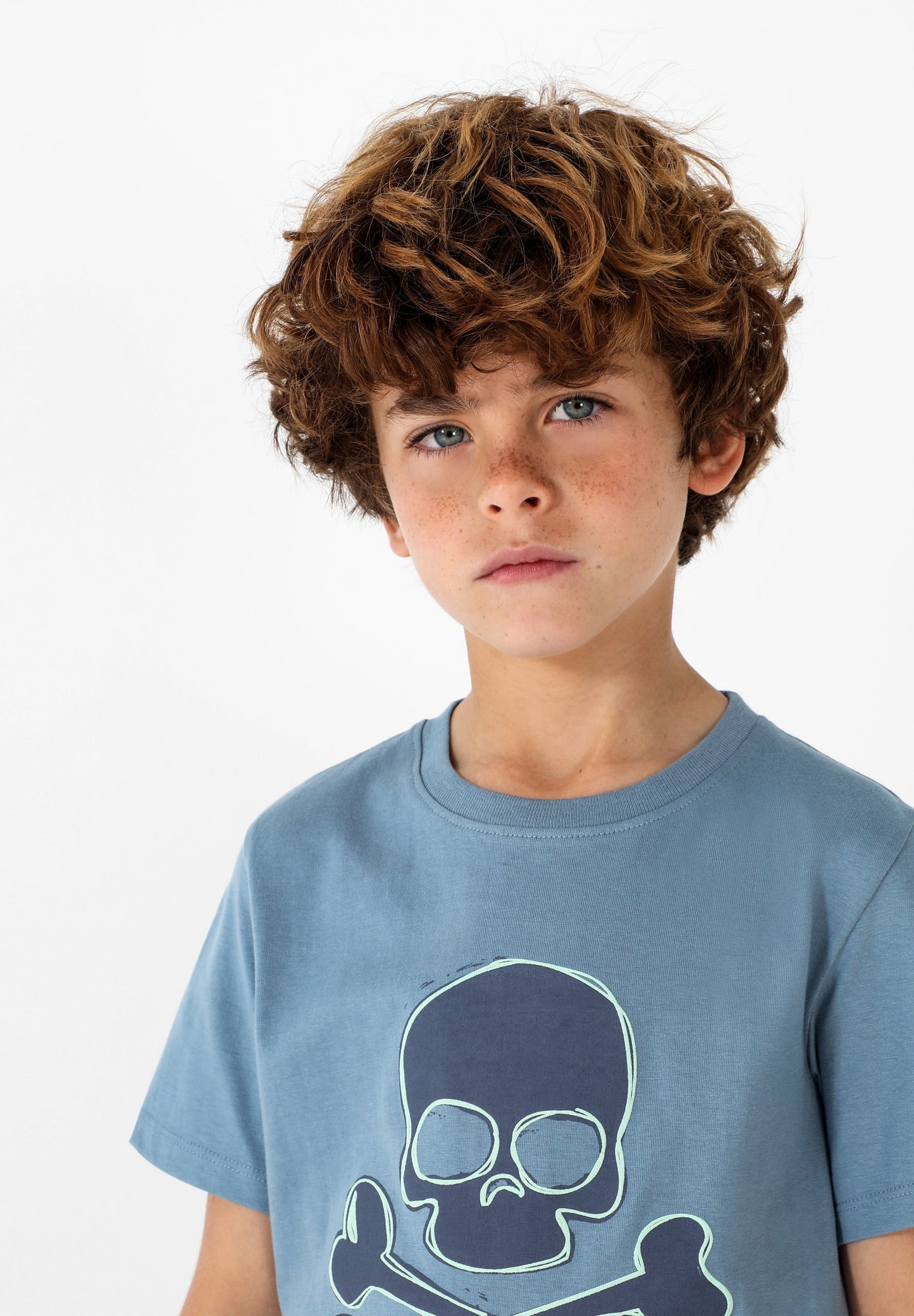 CAMISETA CALAVERA FRONTAL