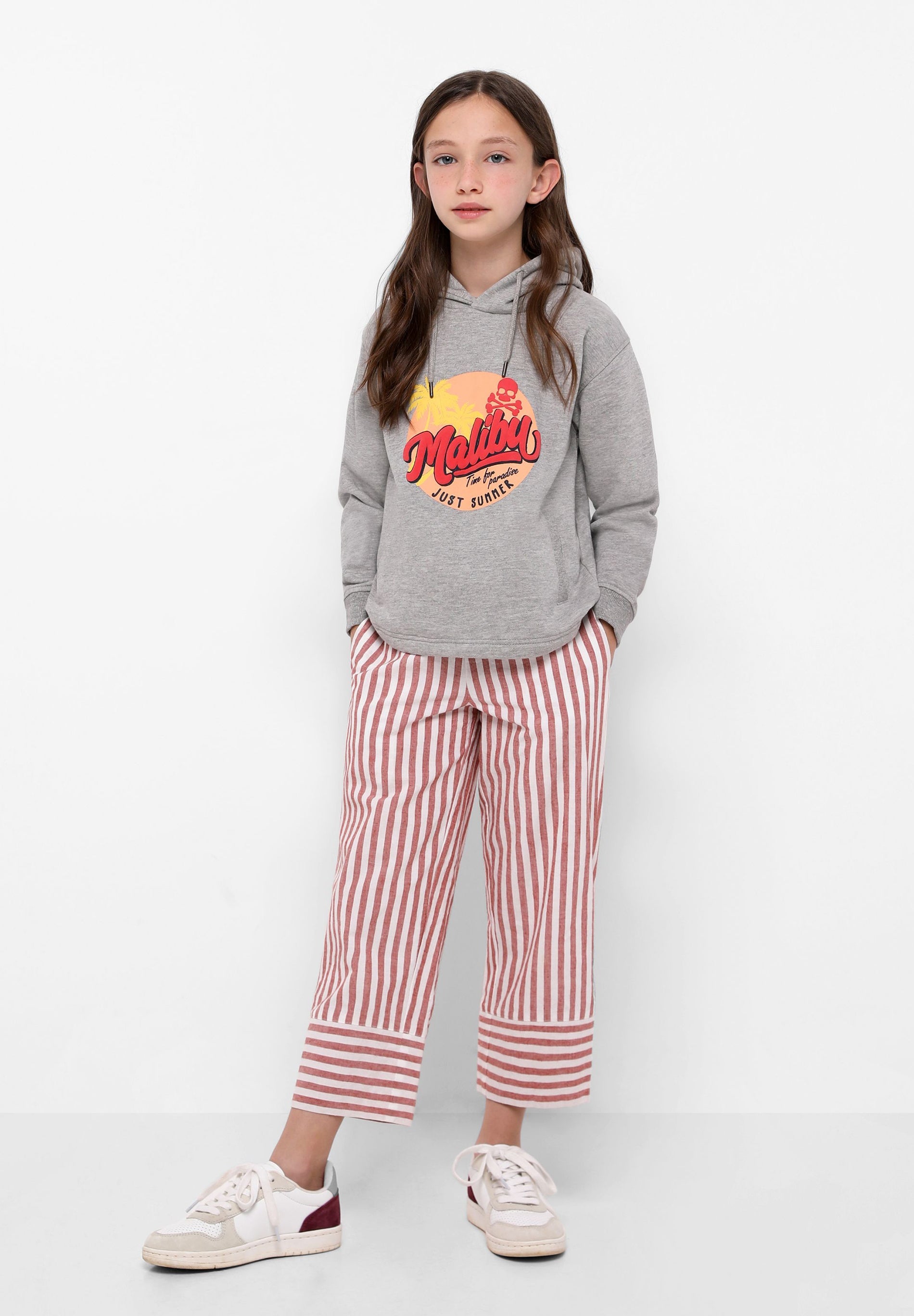 SUDADERA CAPUCHA PRINT MALIBÚ