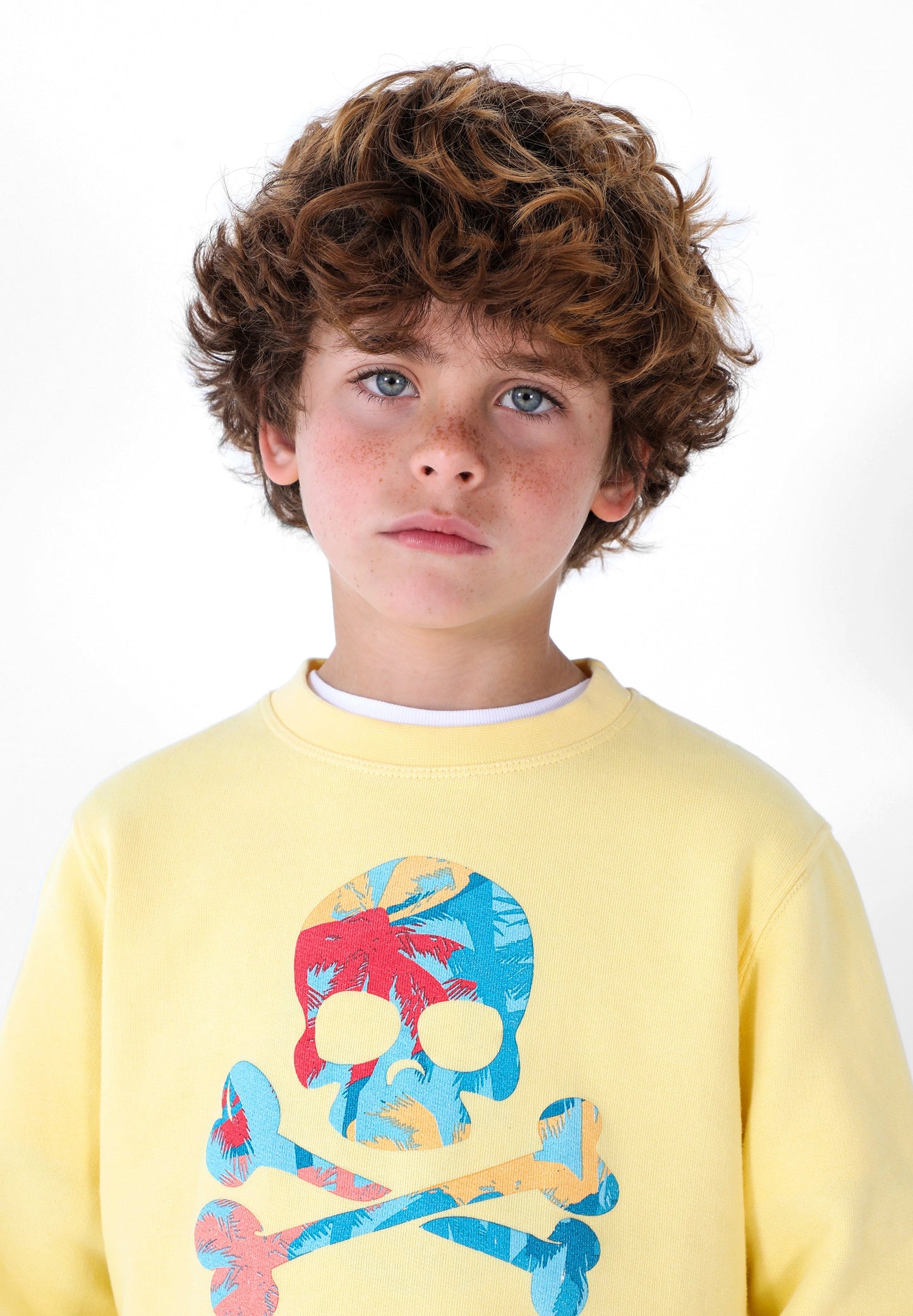 SUDADERA CALAVERA TROPICAL