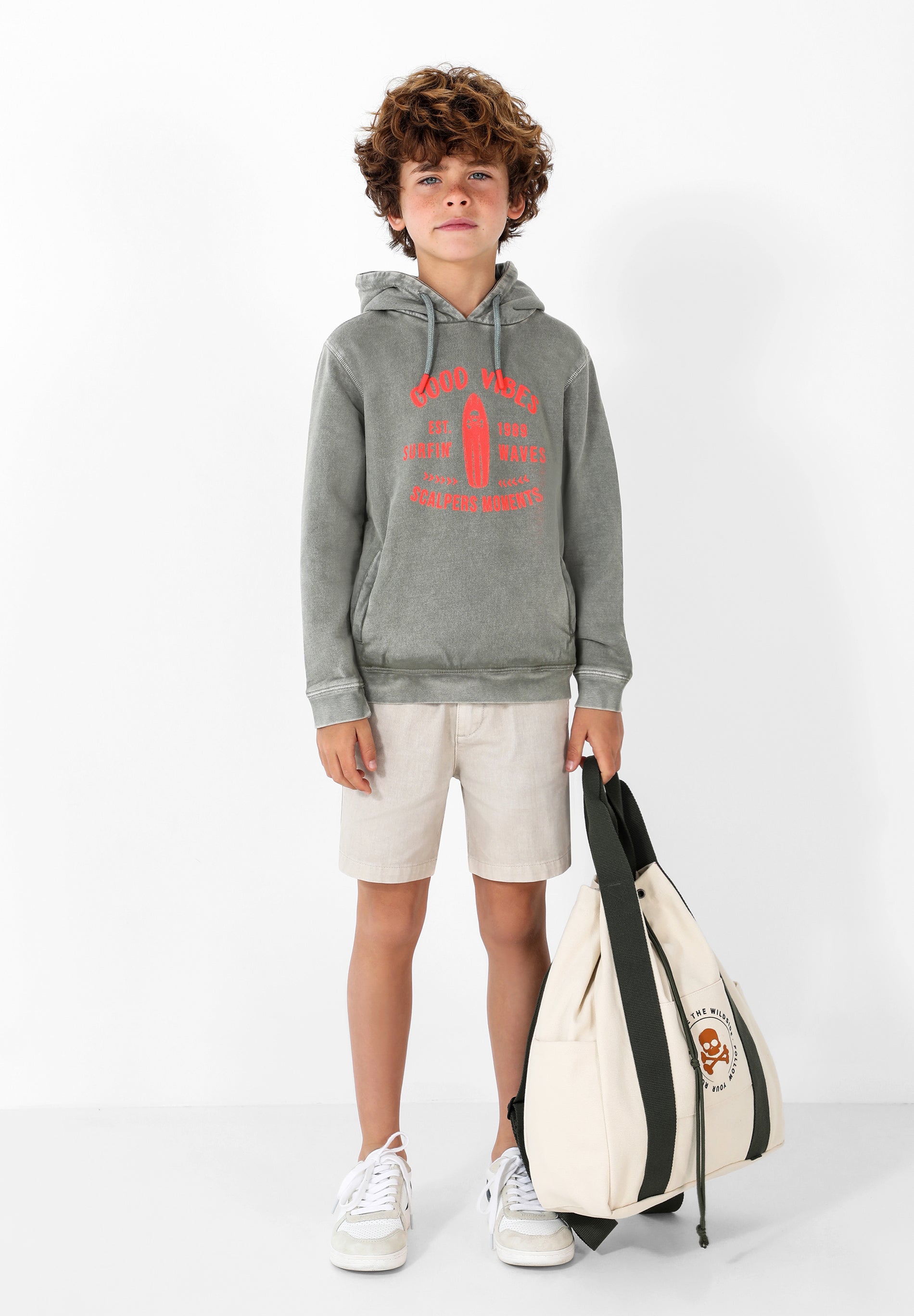 SUDADERA CAPUCHA CANGURO