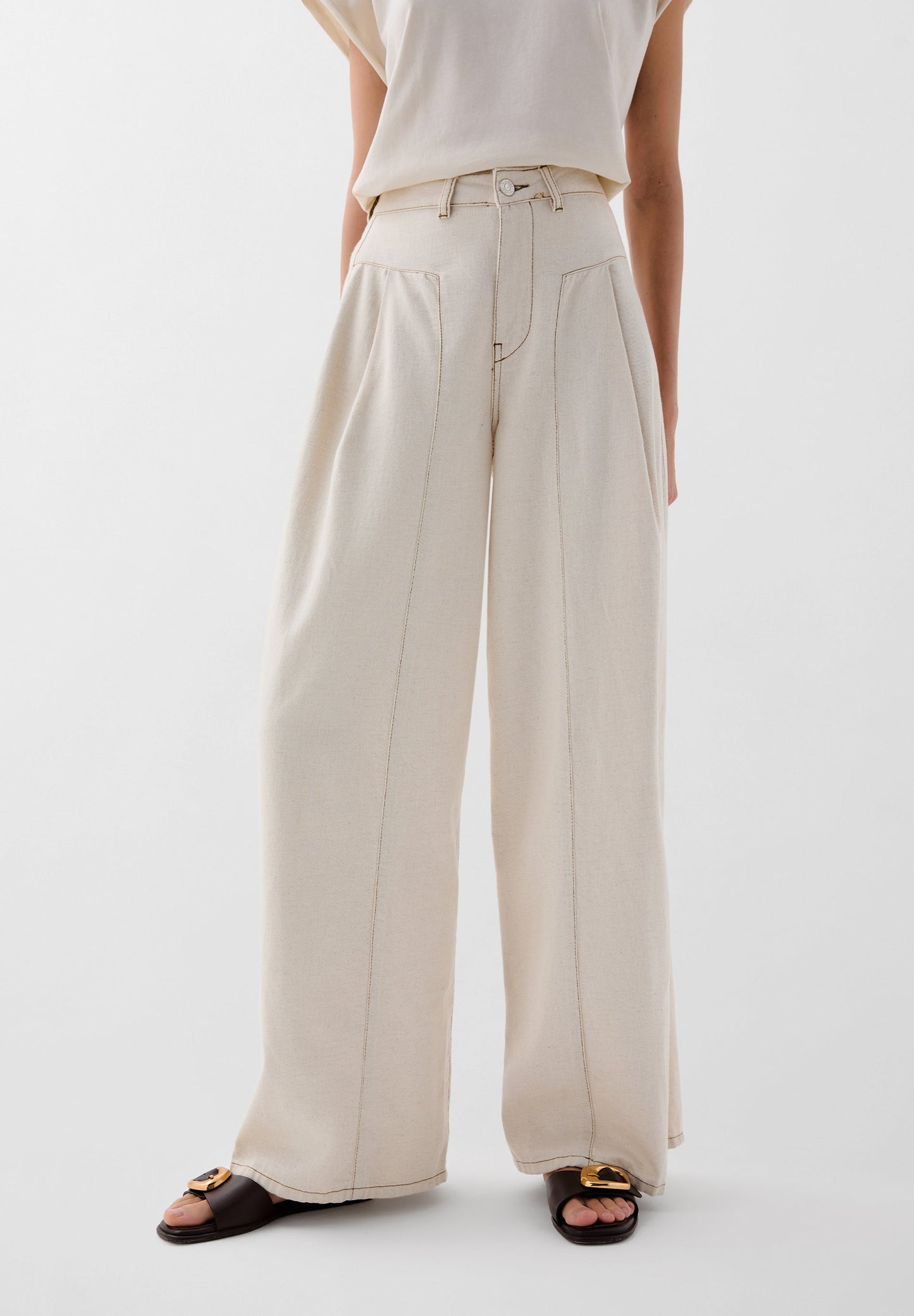 PANTALON DENIM COSTURA