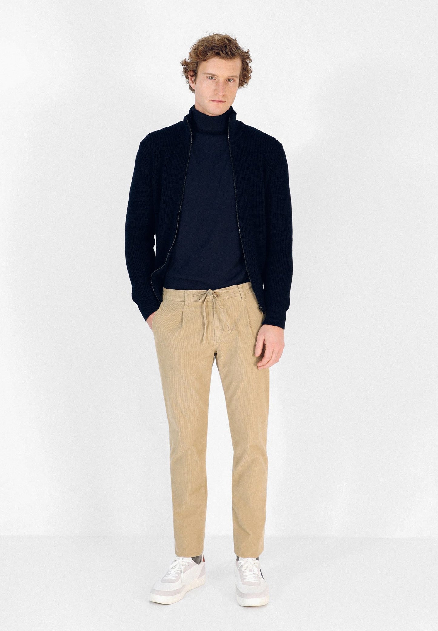 PANTALÓN PANA CINTURA ELÁSTICA