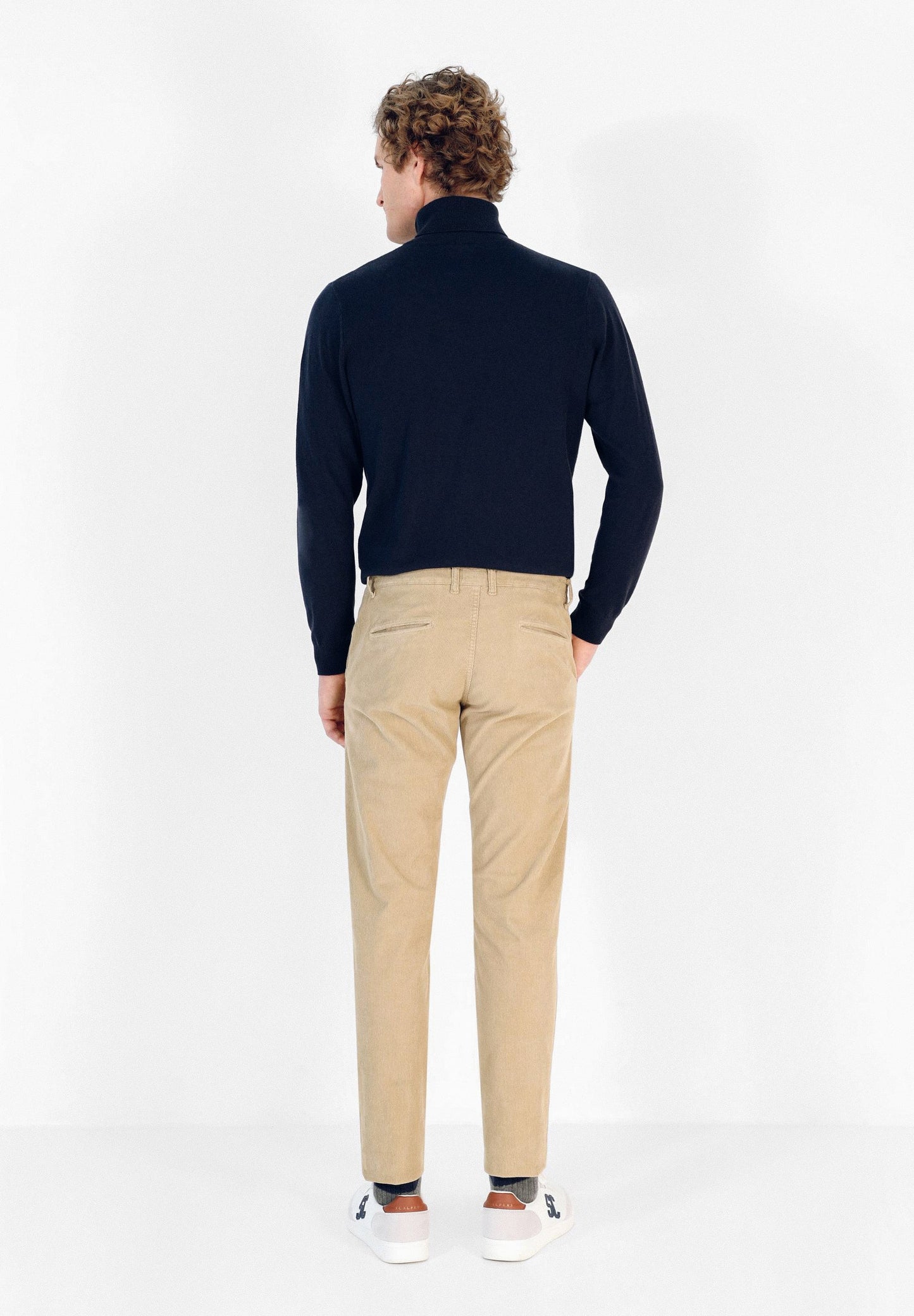 PANTALÓN PANA CINTURA ELÁSTICA