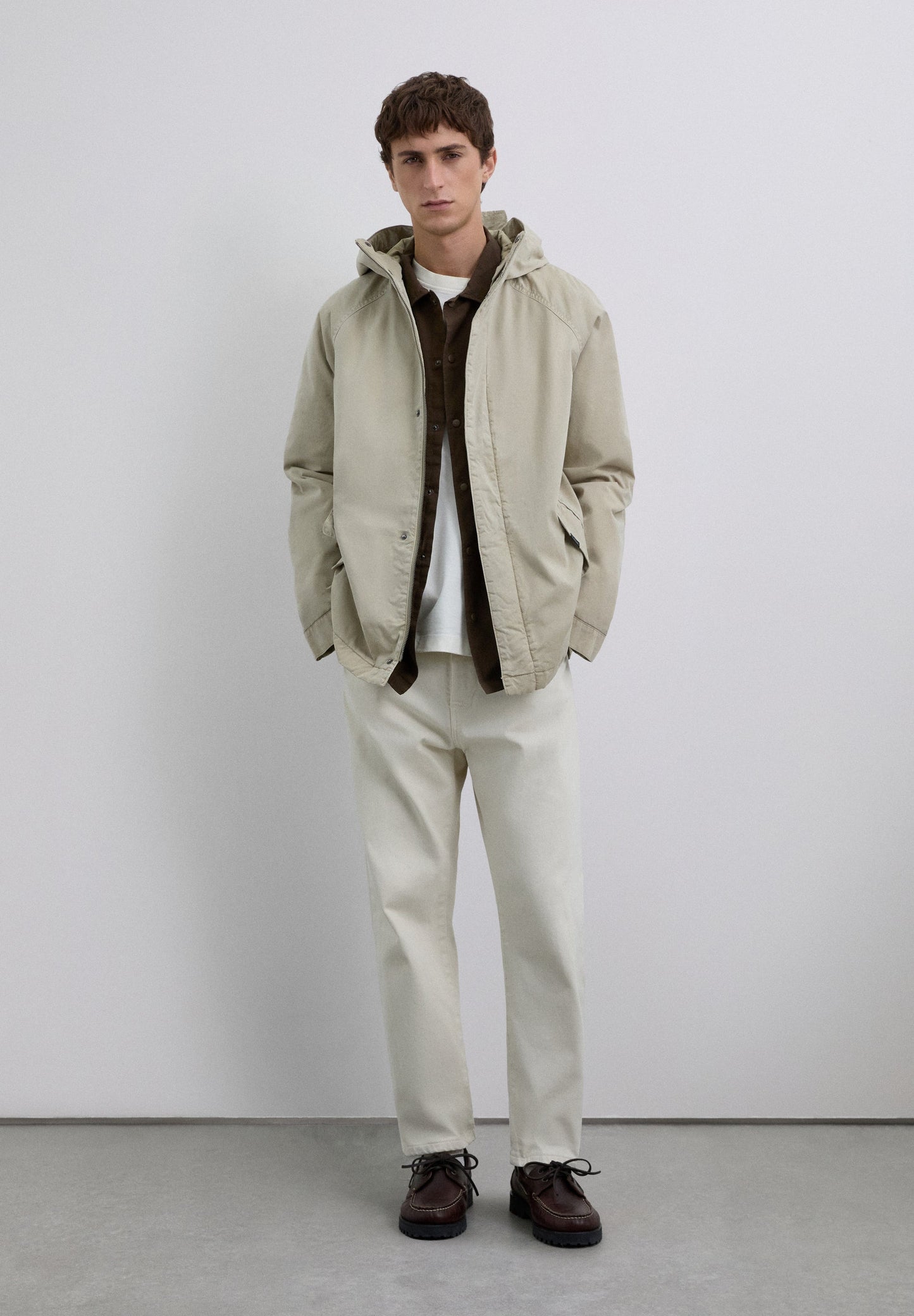 PARKA CAPUCHA ALGODÓN