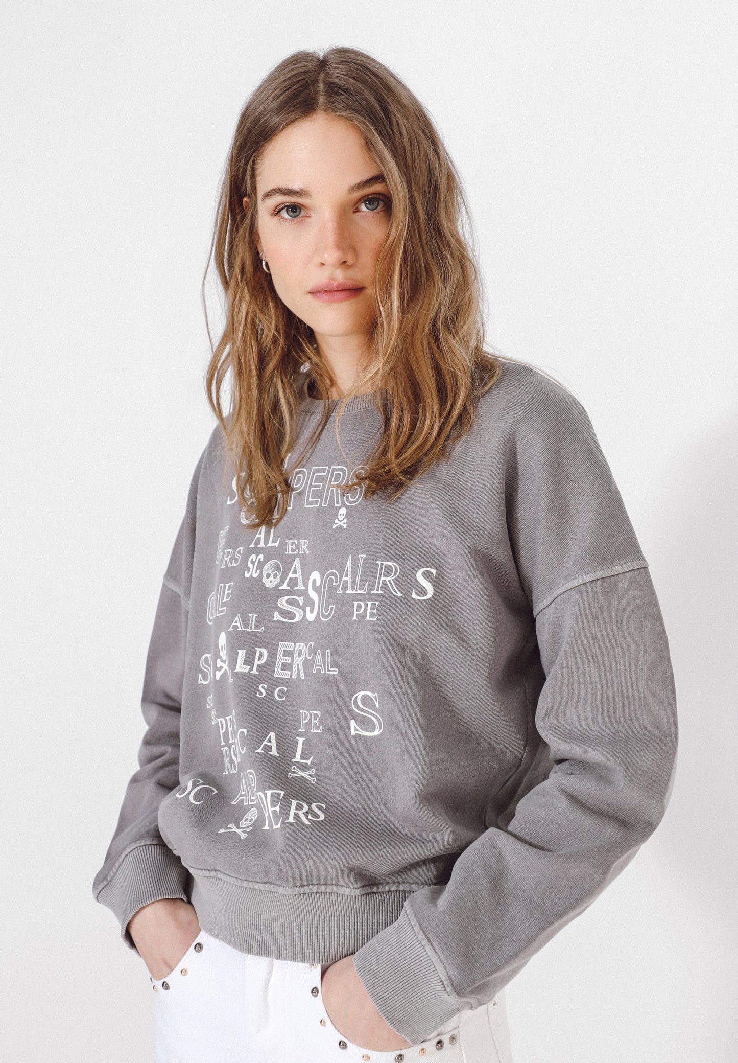 SUDADERA PRINT TEXTOS