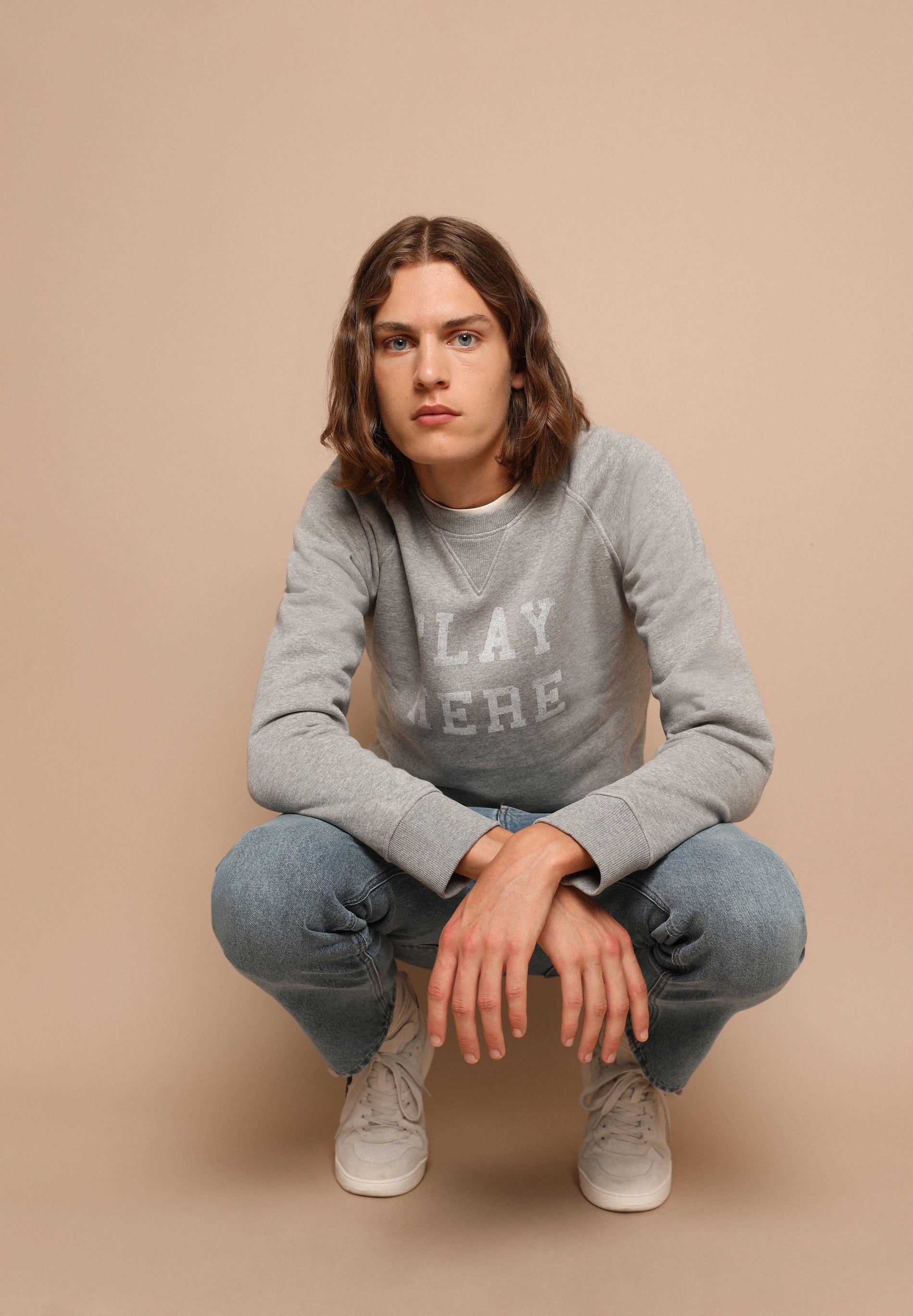 SUDADERA PRINT TEXTO