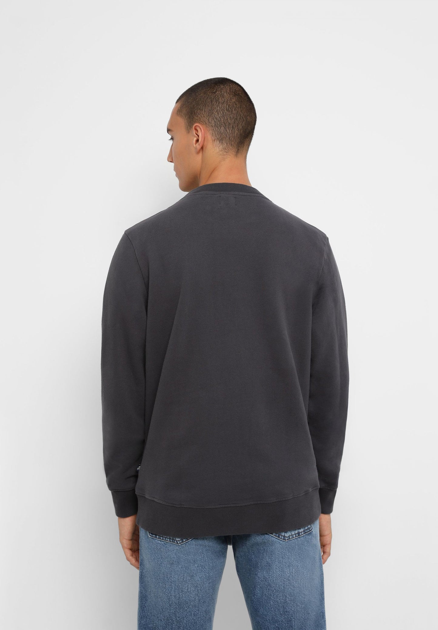 SUDADERA LOGO FLOCADO