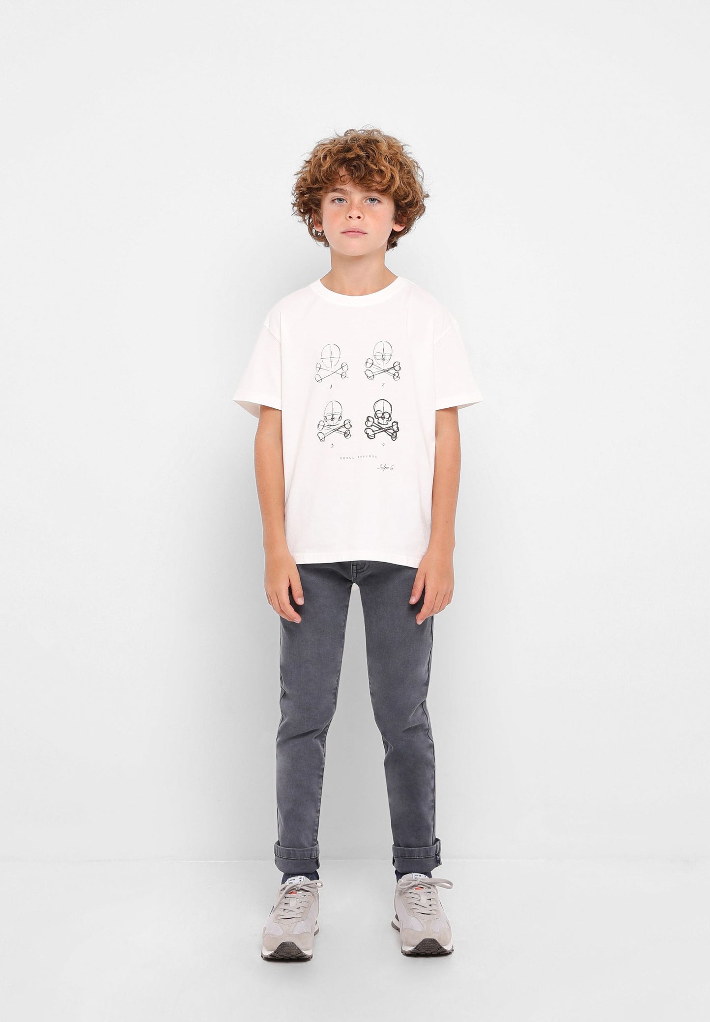 CAMISETA DIBUJO CALAVERA
