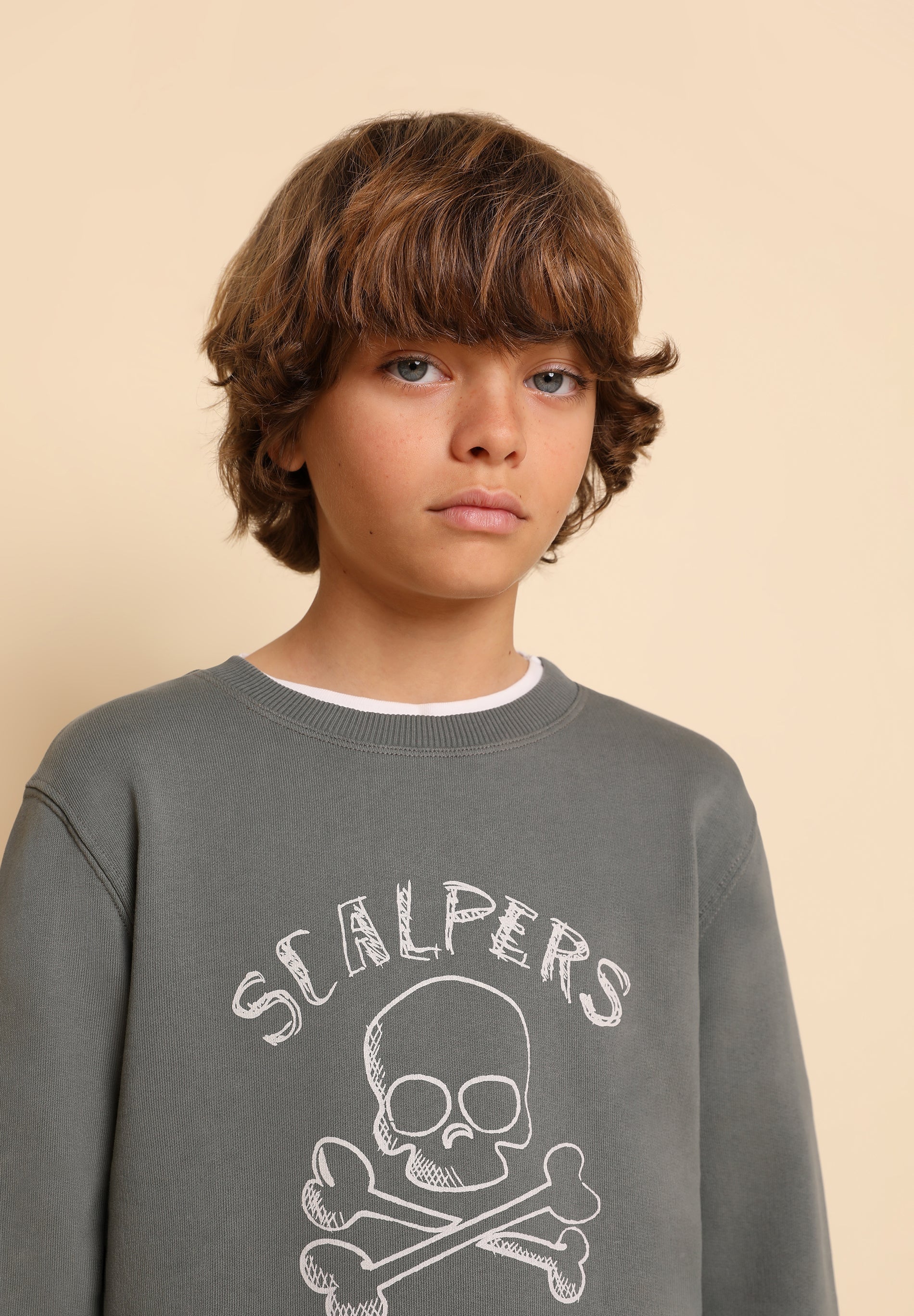 SUDADERA CALAVERA STITCH