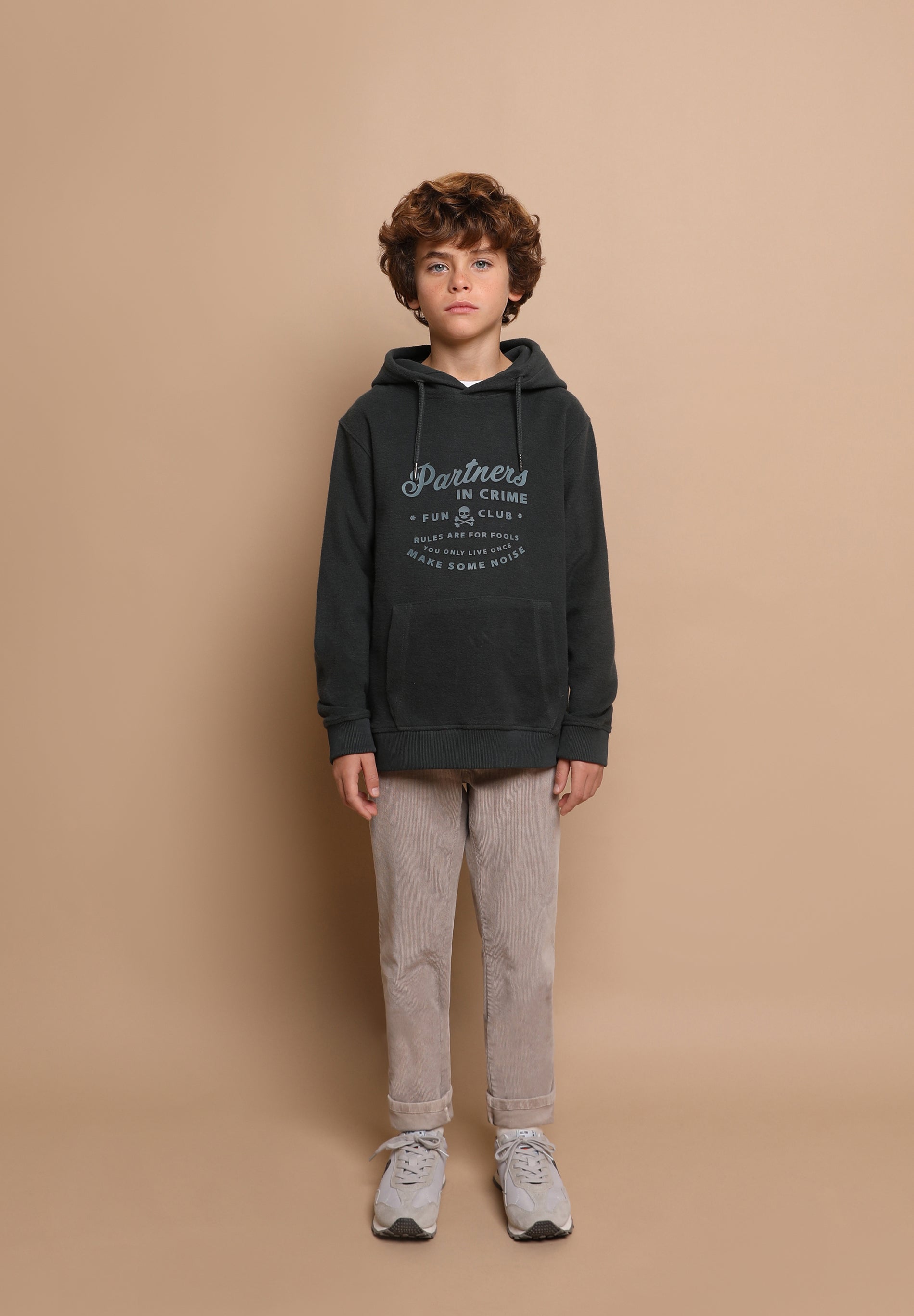 SUDADERA CAPUCHA PRINT