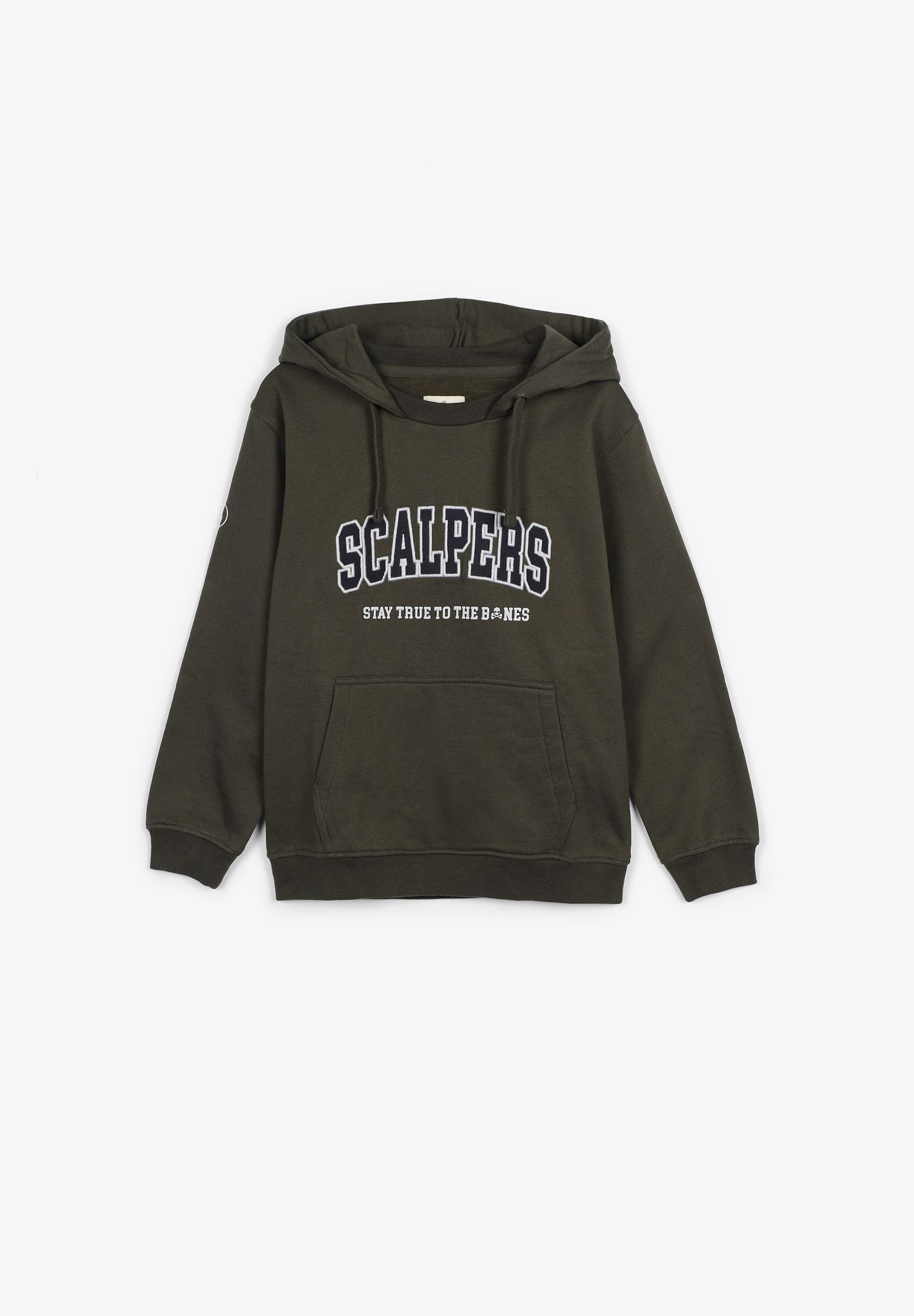 SUDADERA CAPUCHA BORDADA