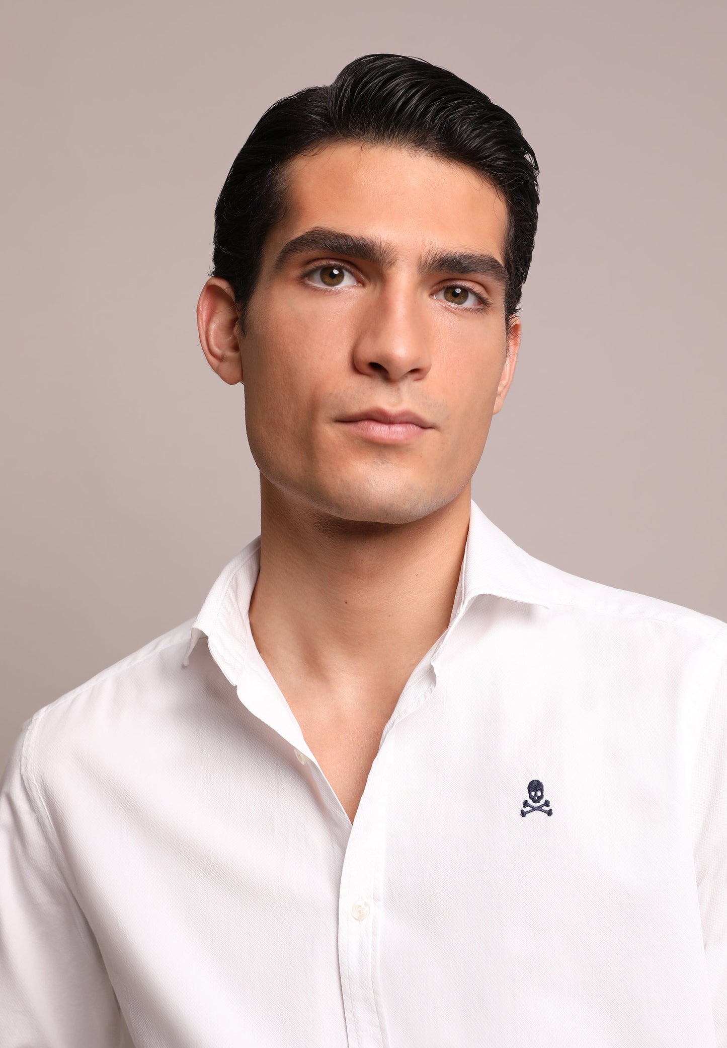 CAMISA SLIM FIT CALAVERA