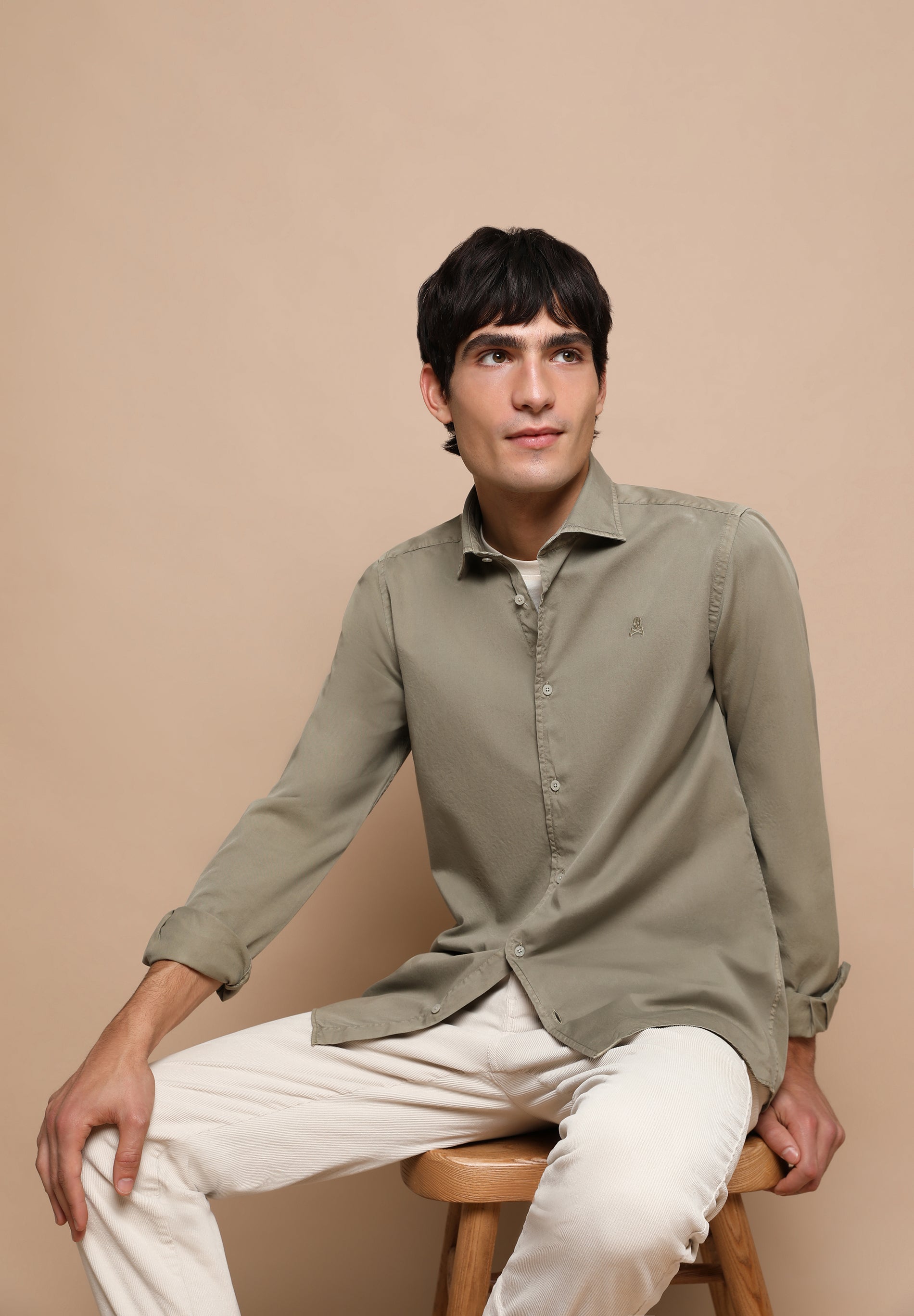 CAMISA LAVADA CALAVERA