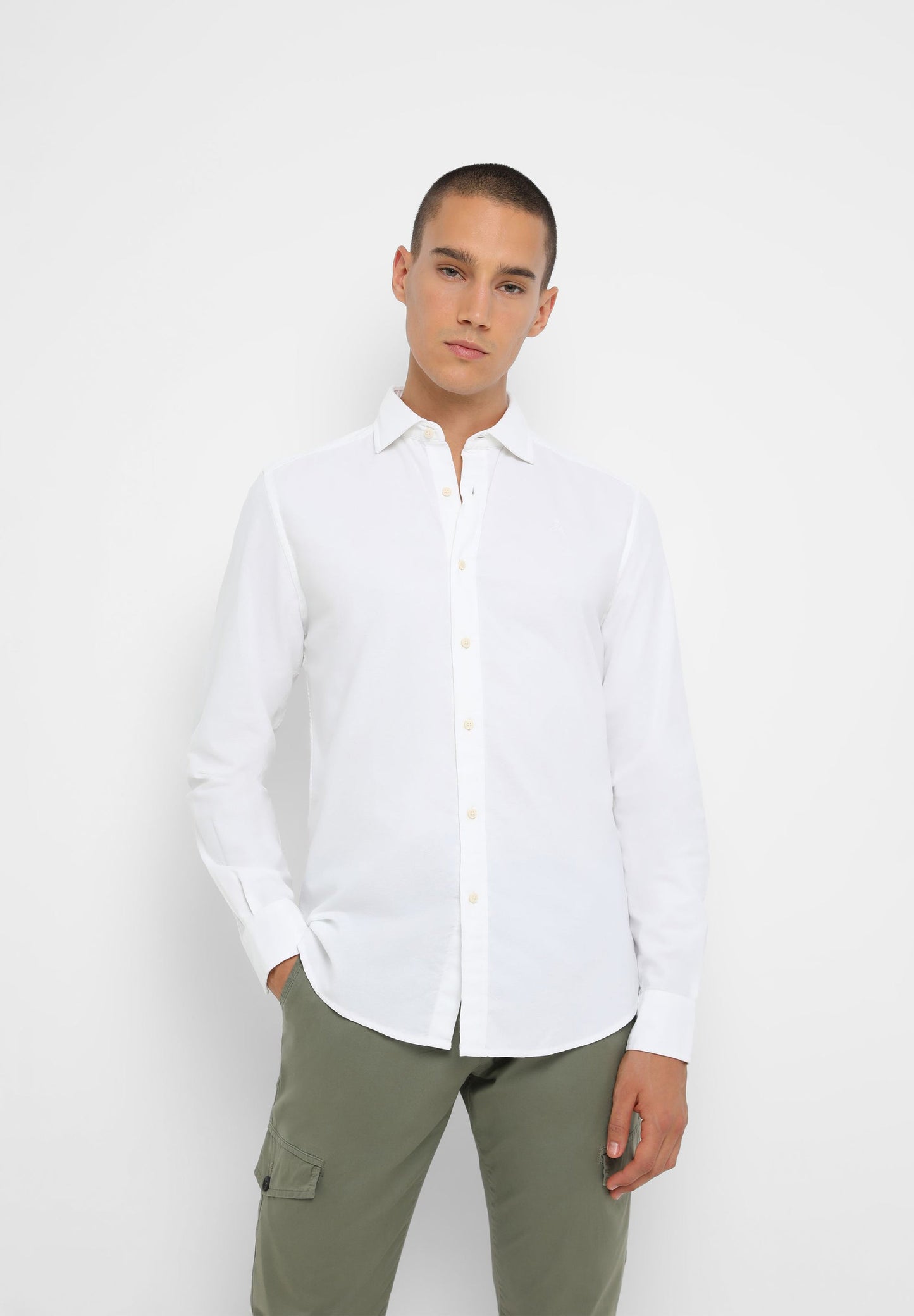 CAMISA OXFORD CALAVERA