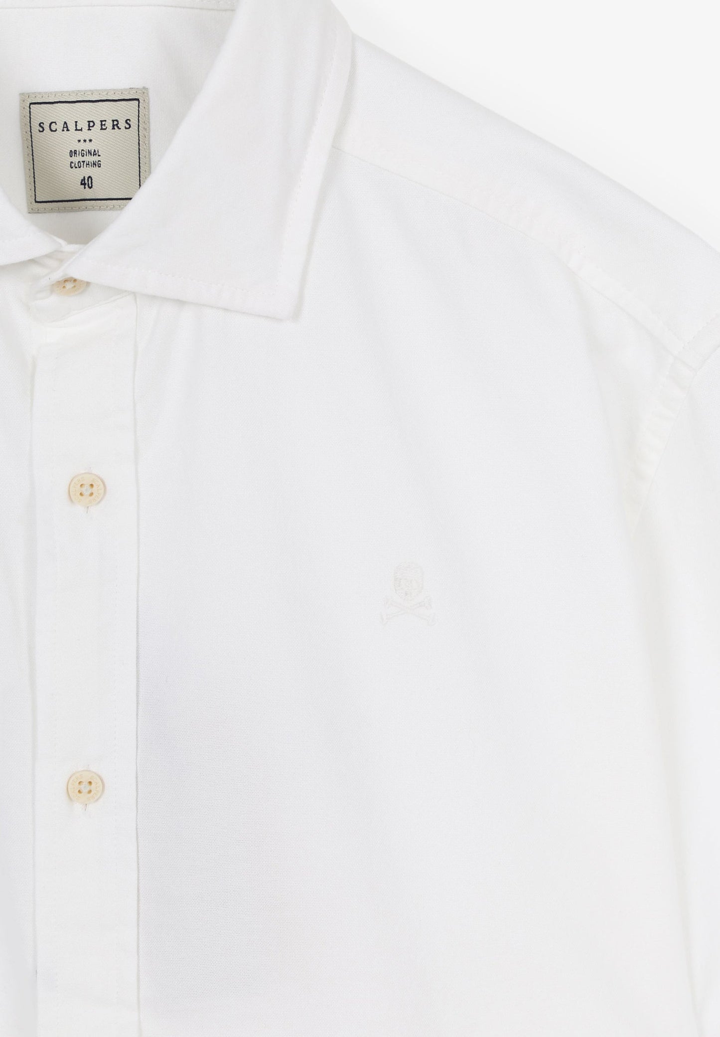 CAMISA OXFORD CALAVERA
