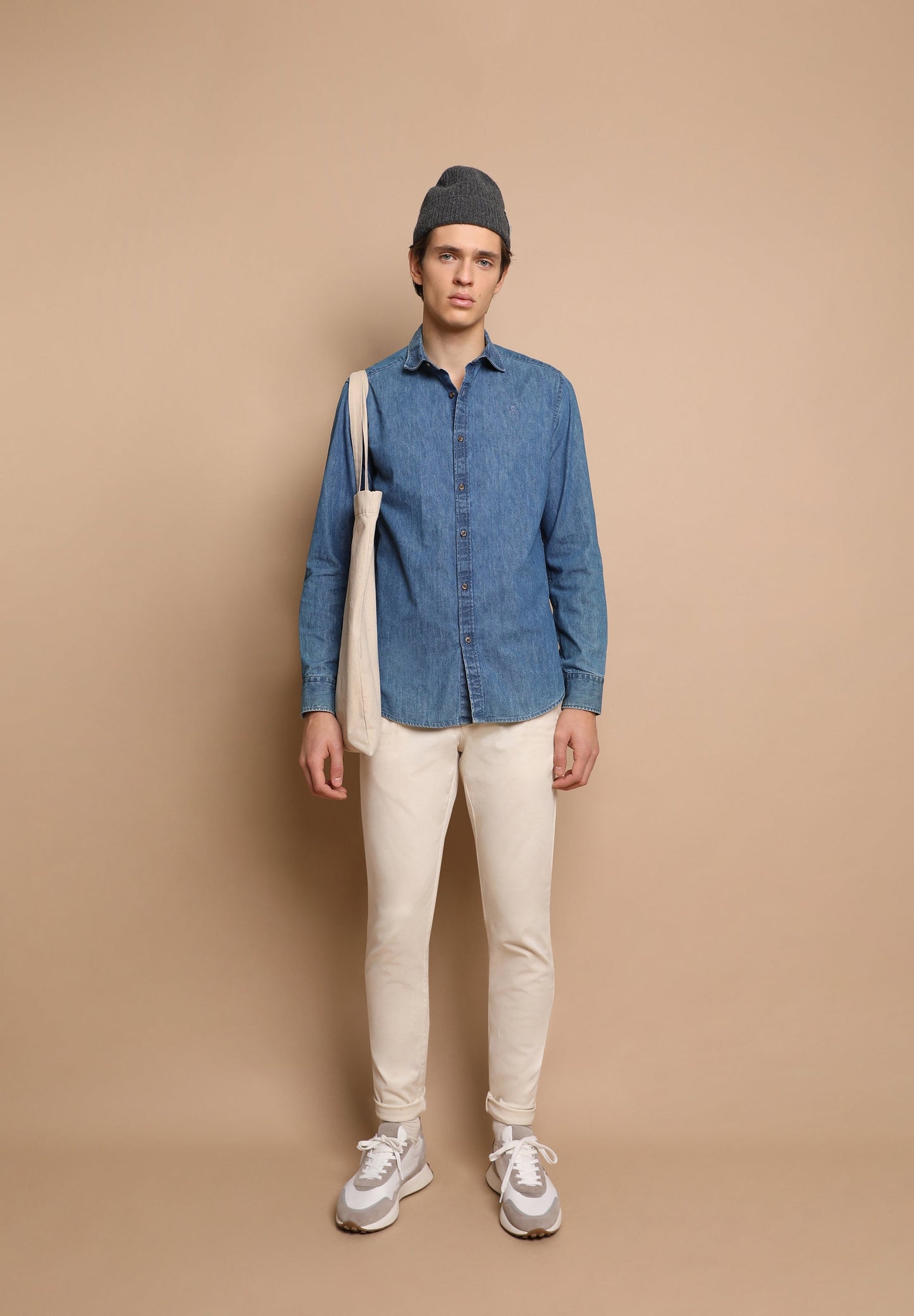 CAMISA DENIM SLIM FIT